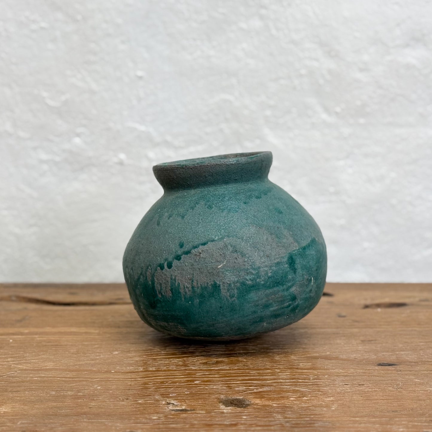 Round Crackle Glaze Pot