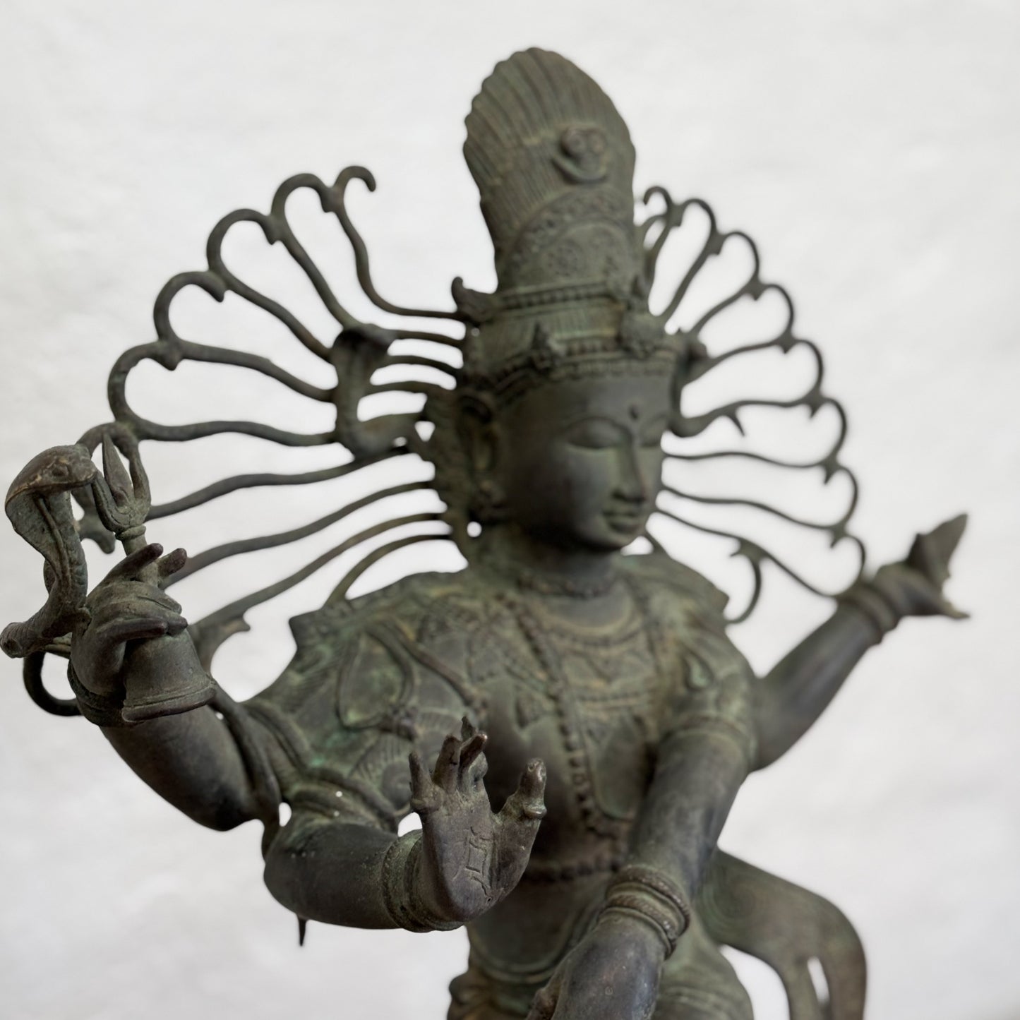 Bronze Dancing Siwa on Stand