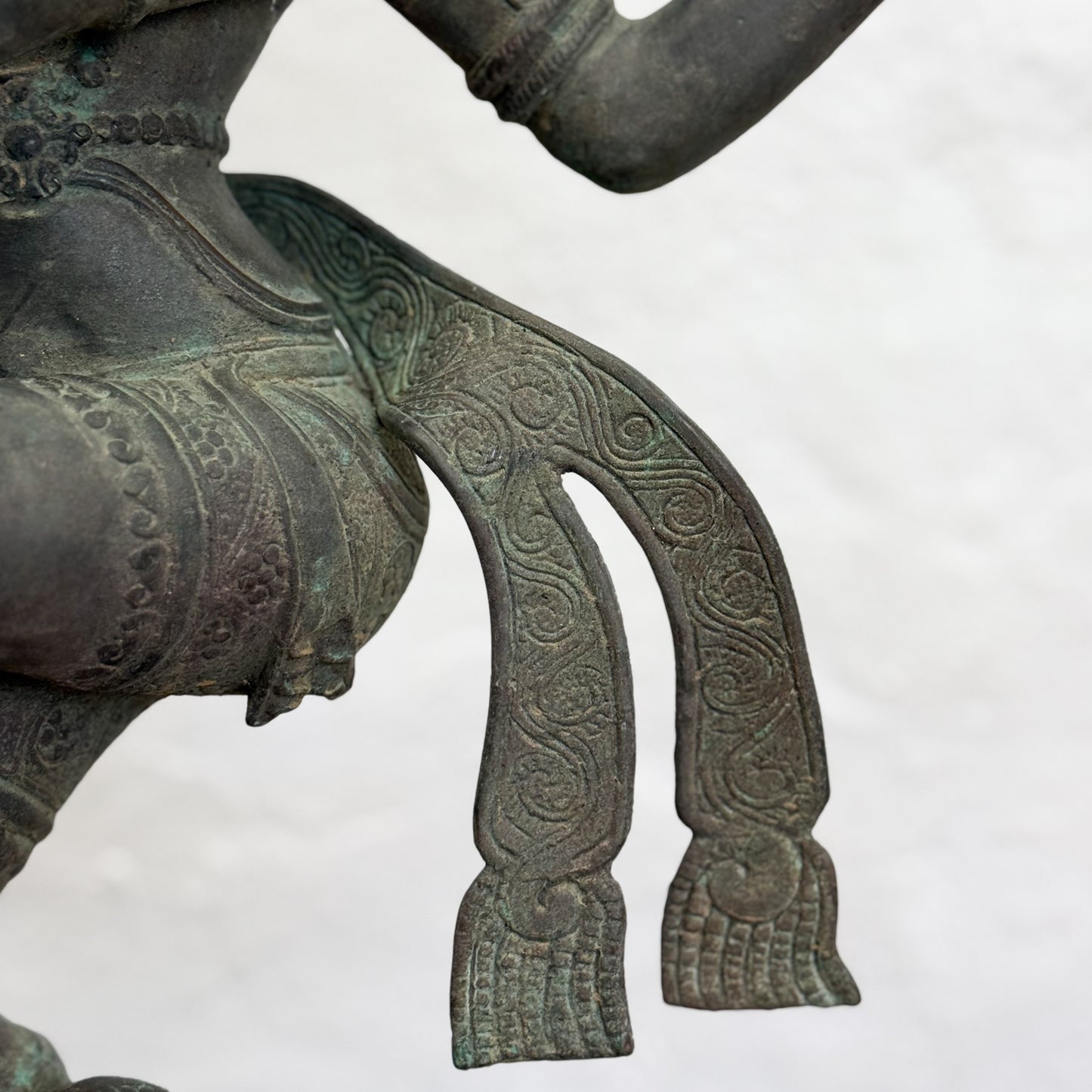 Bronze Dancing Siwa on Stand