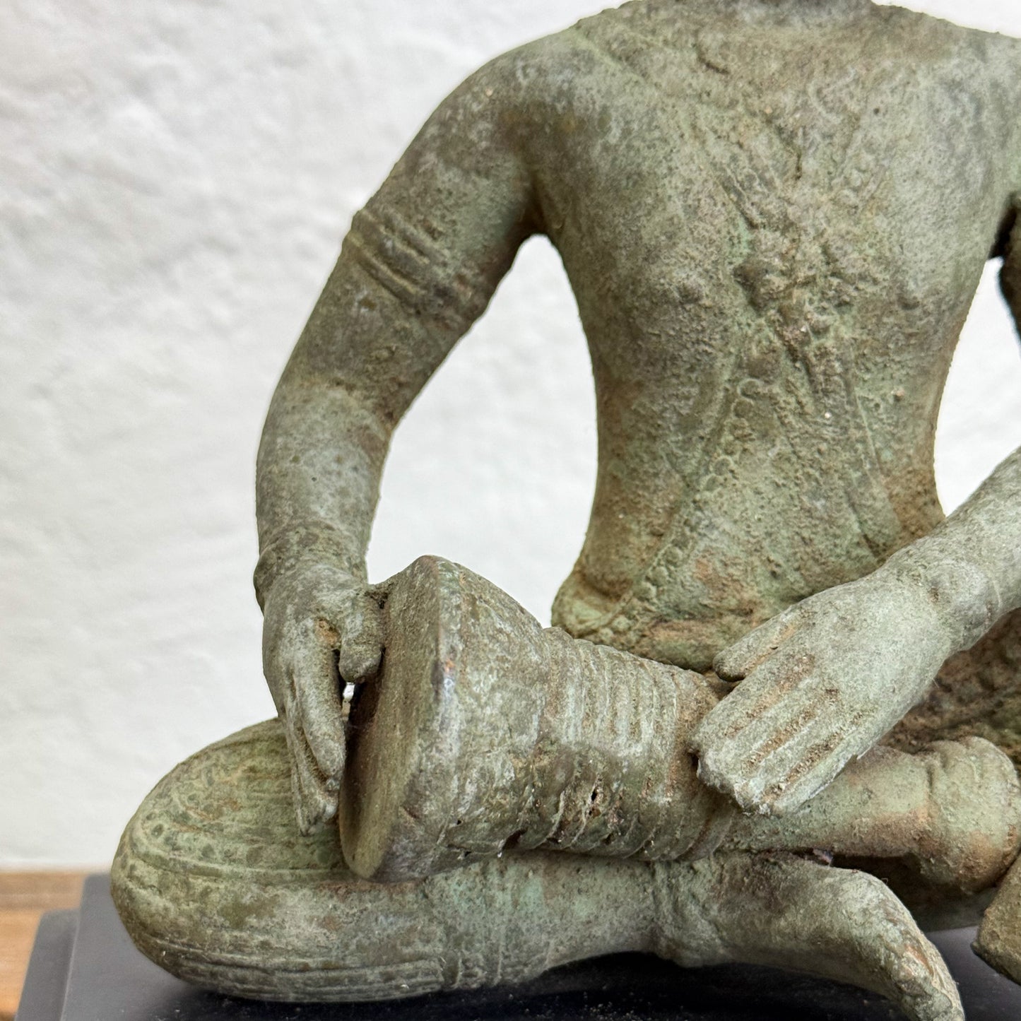 Bronze Traditional Thai Drummer