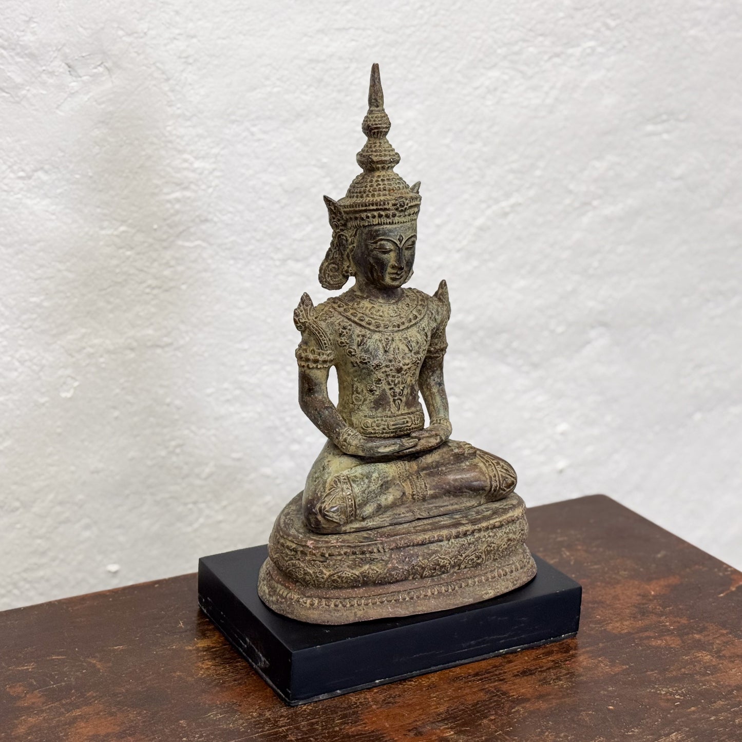 Bronze Thai Meditating Buddha