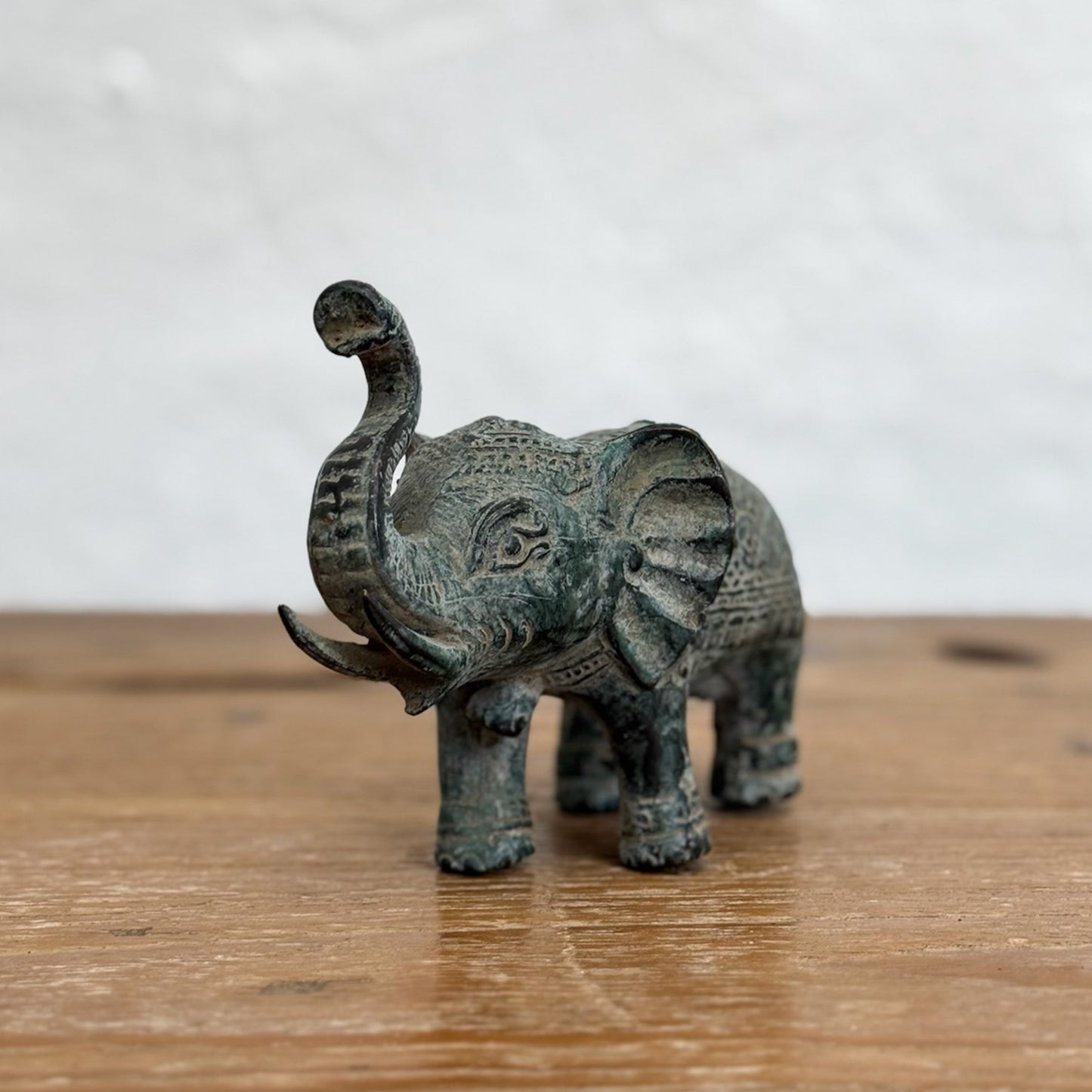 Small Bronze Prosperity Elephant