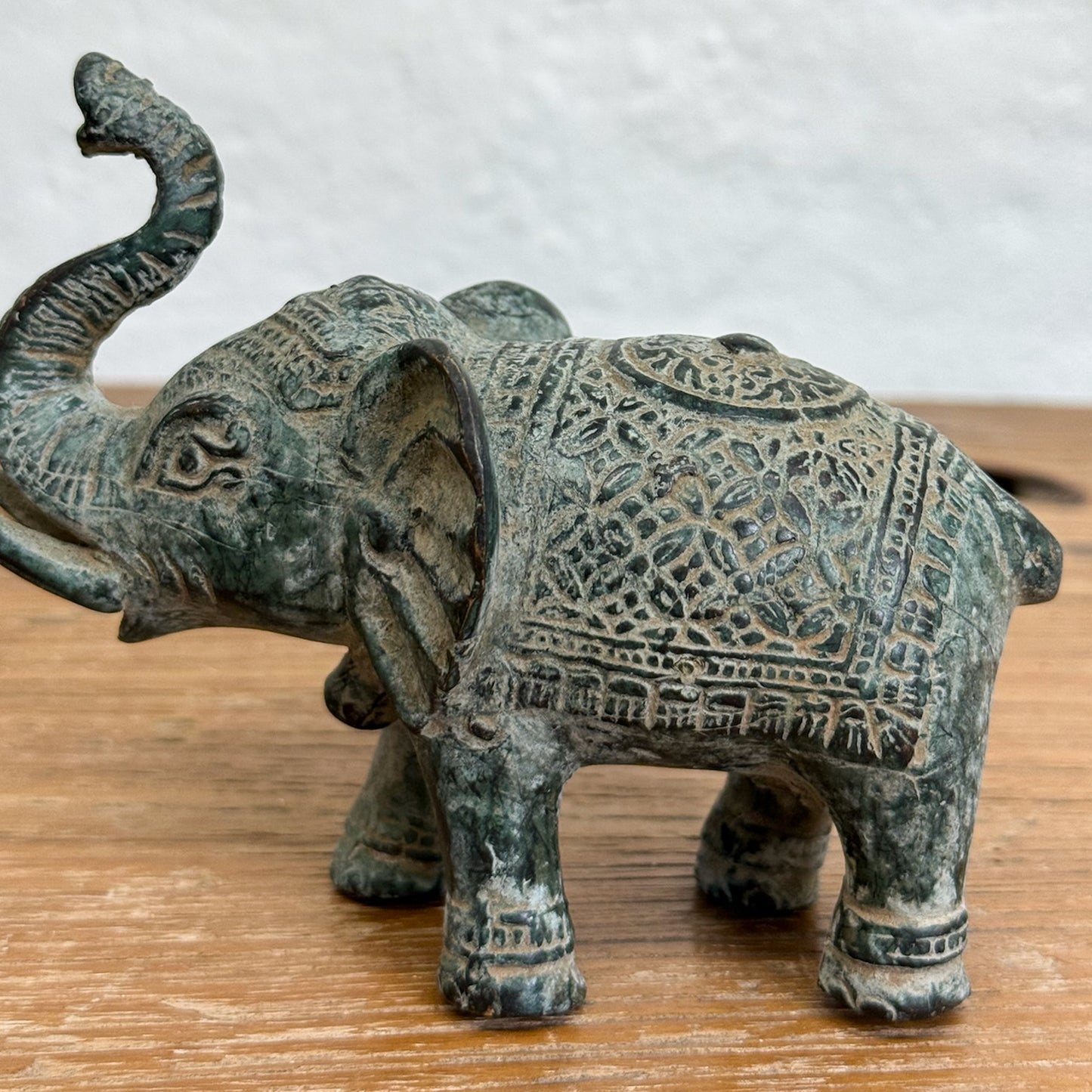 Small Bronze Prosperity Elephant