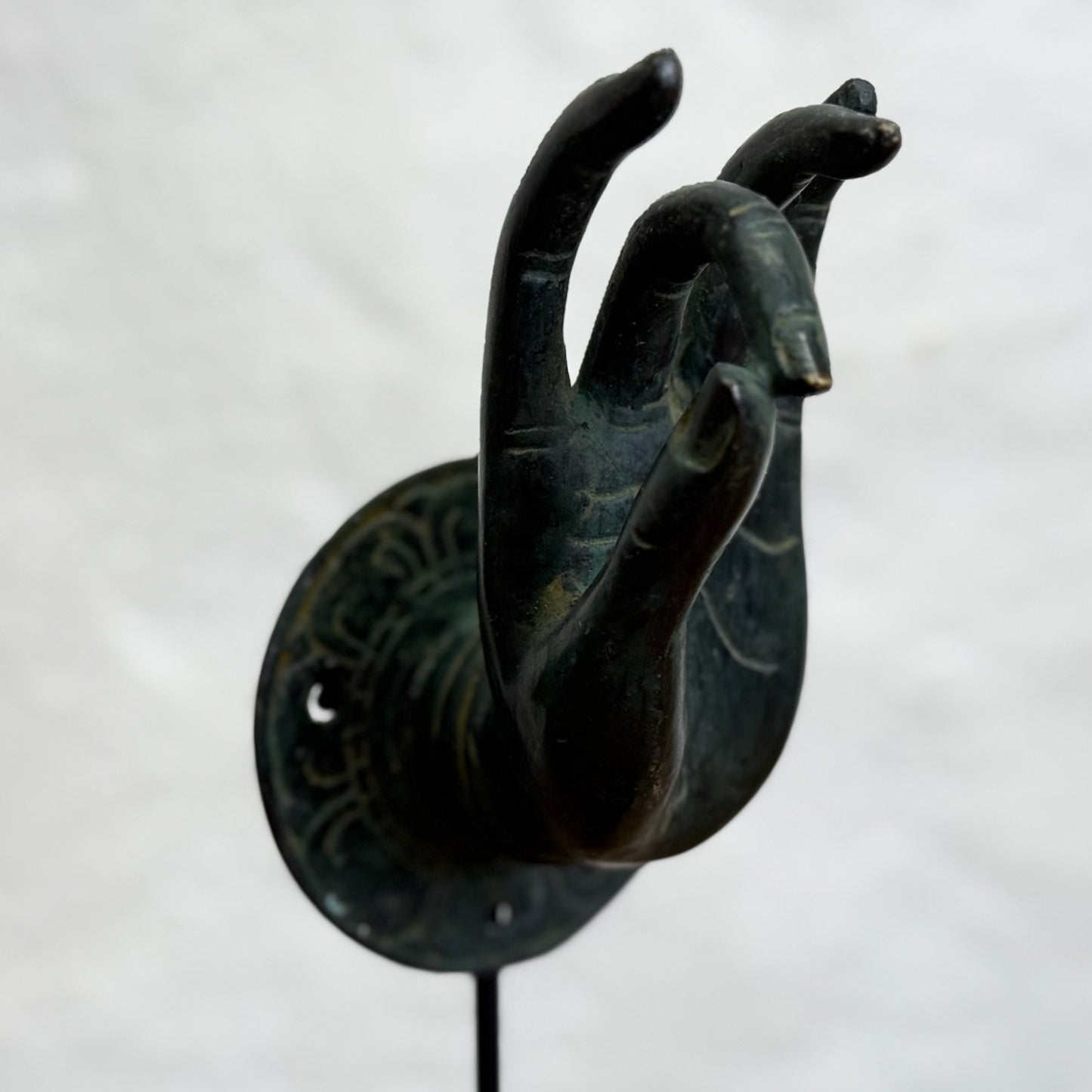 Bronze Buddha Teaching Hand
