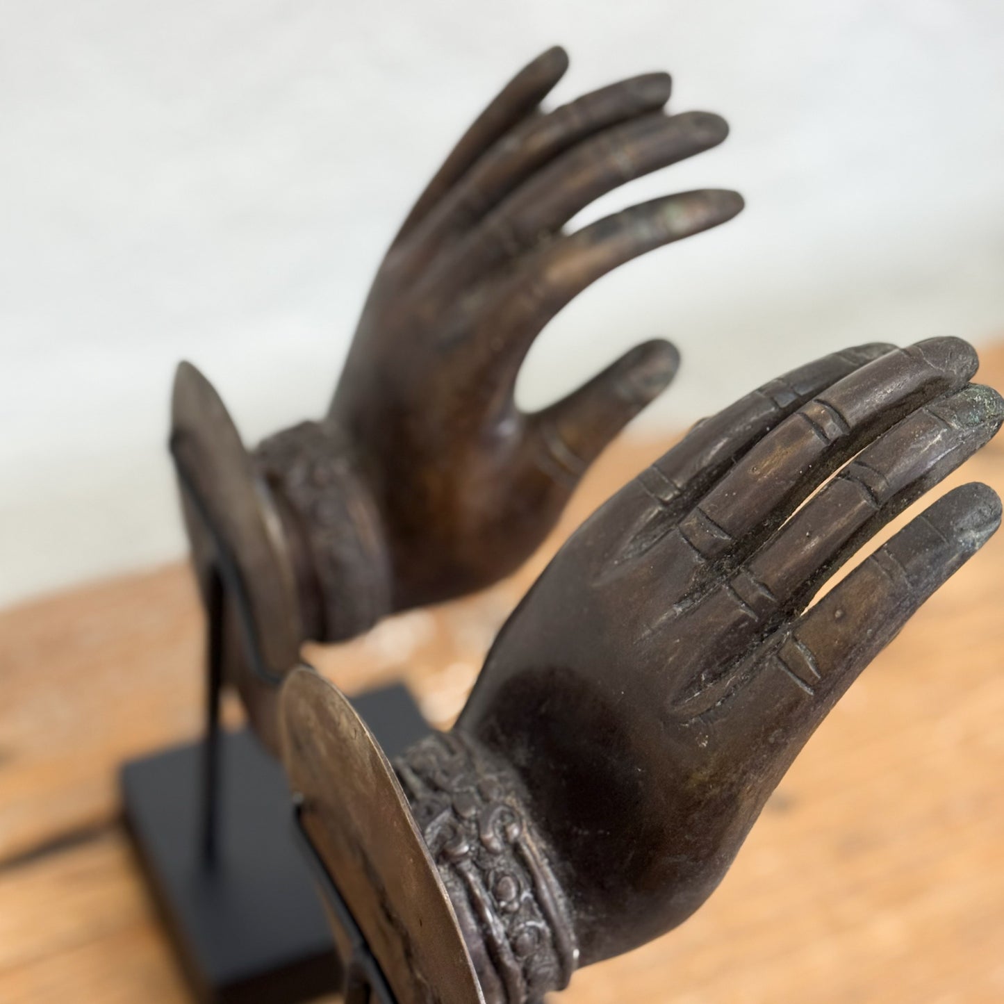 Bronze Buddha Protection Hand
