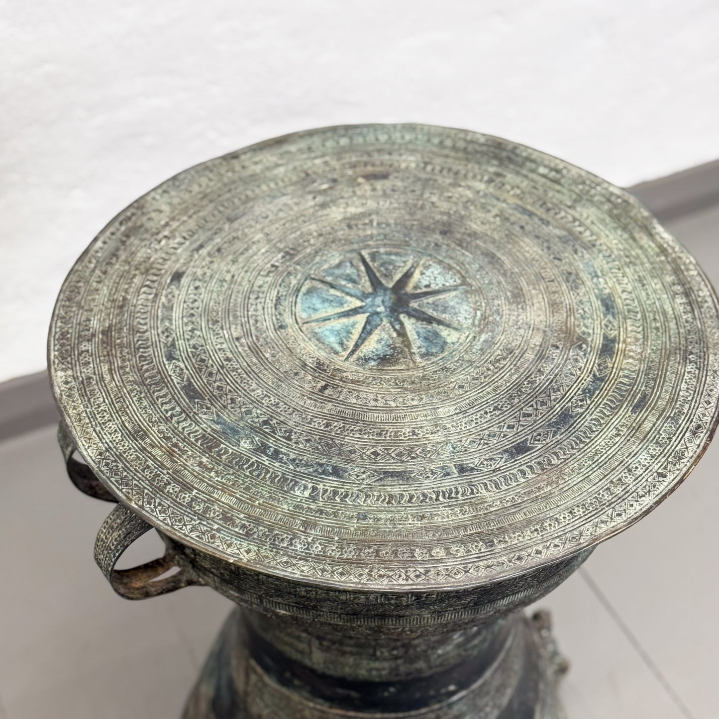Bronze Rain Drum