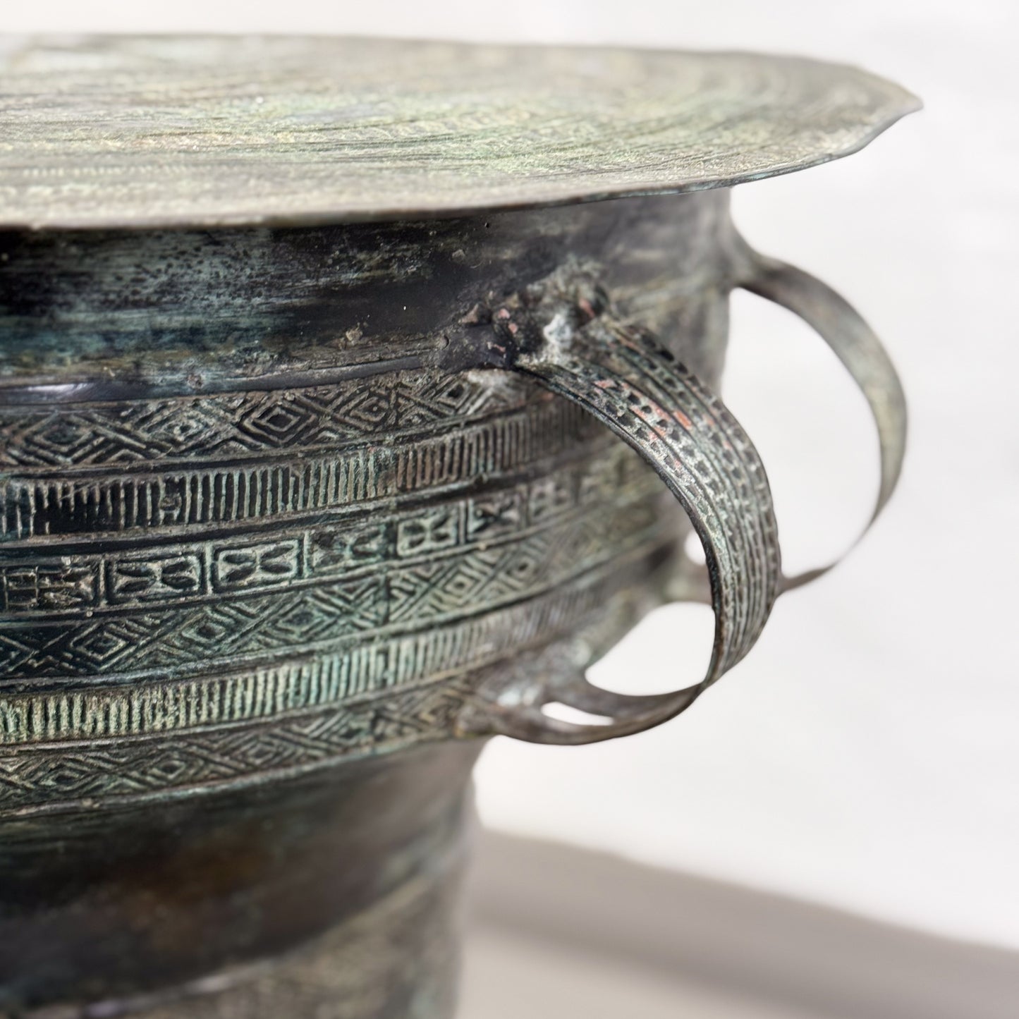 Bronze Rain Drum