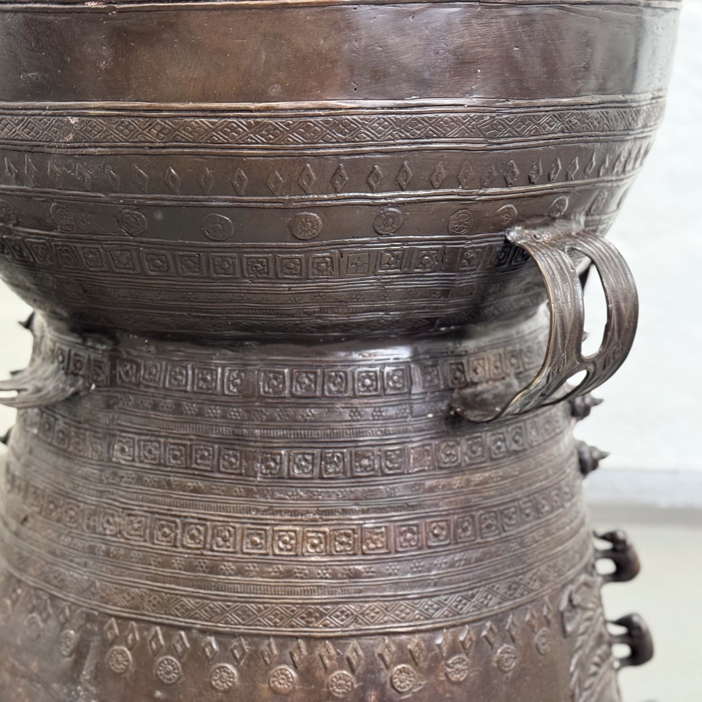 Bronze Moko Rain Drum I