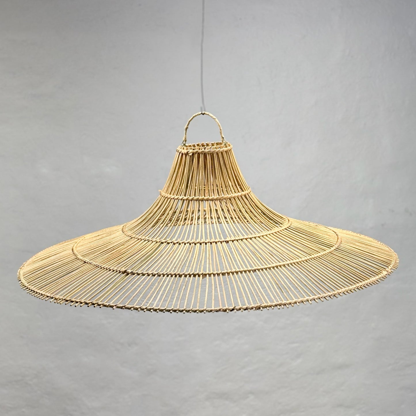 Rattan Umbrella Light