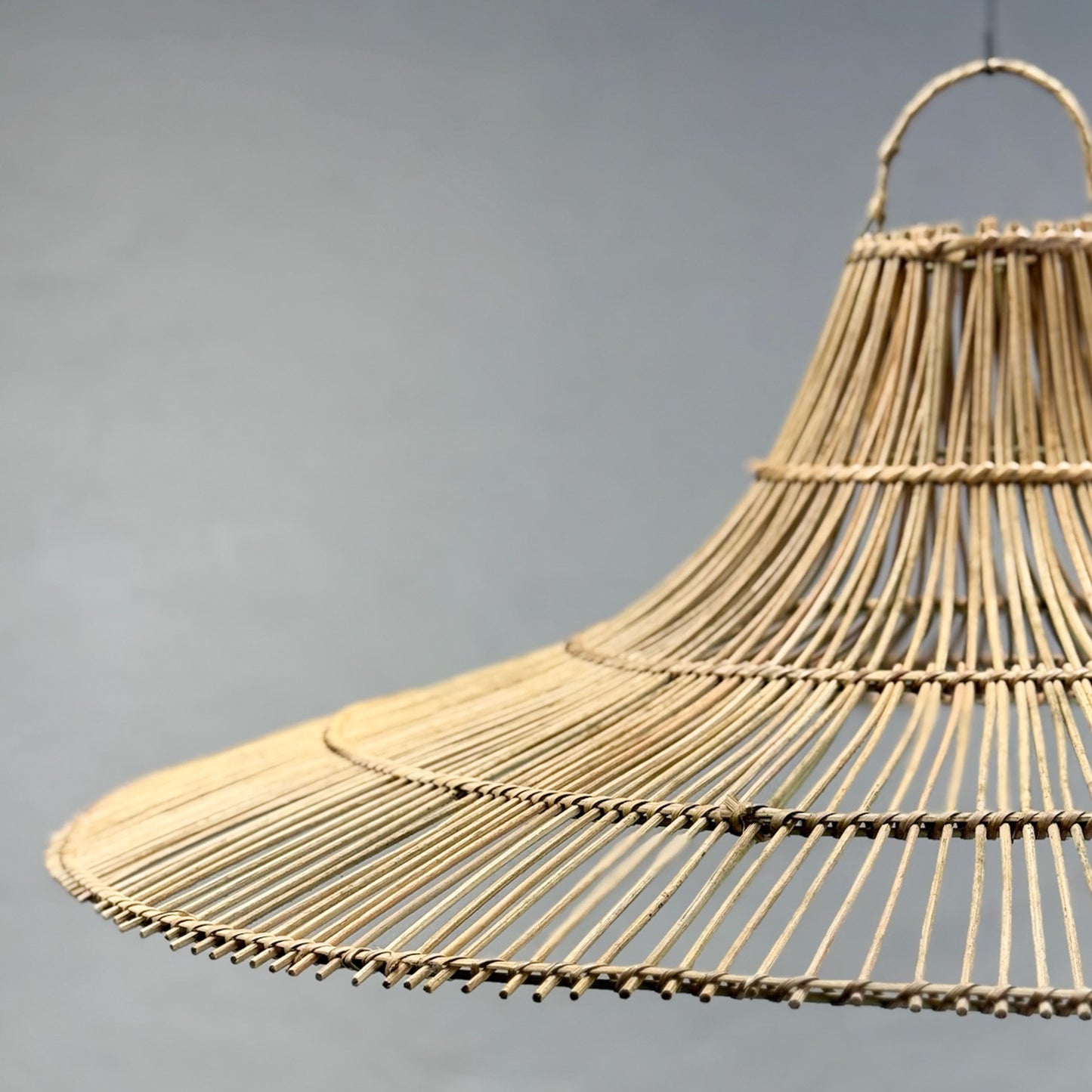 Rattan Umbrella Light