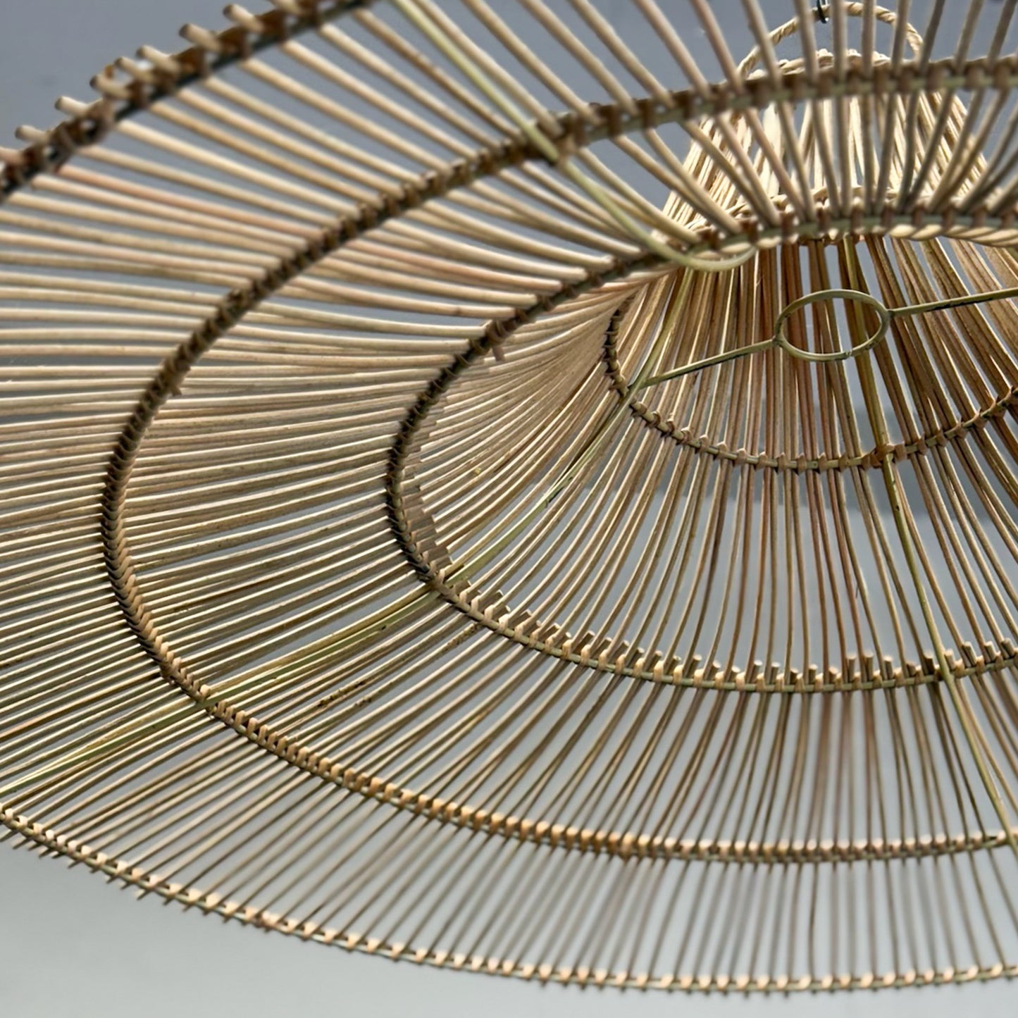 Rattan Umbrella Light