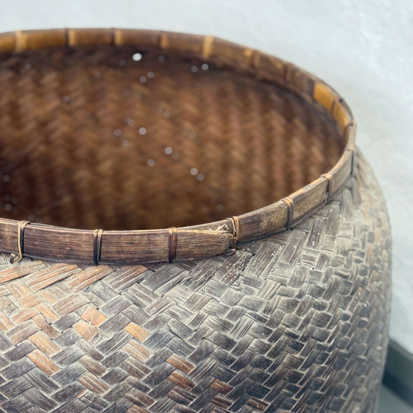 Vintage Borneo Basket