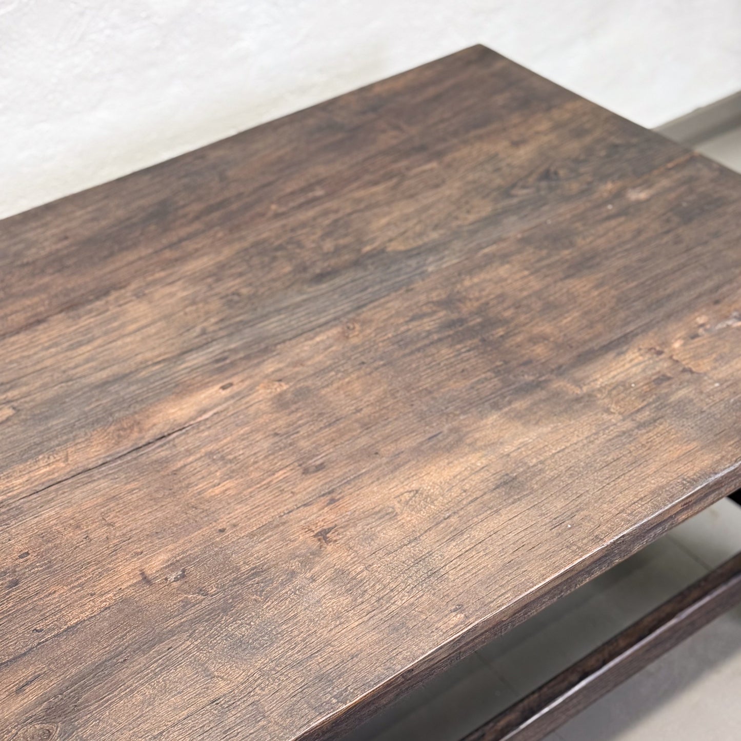 Stretcher Base Coffee Table