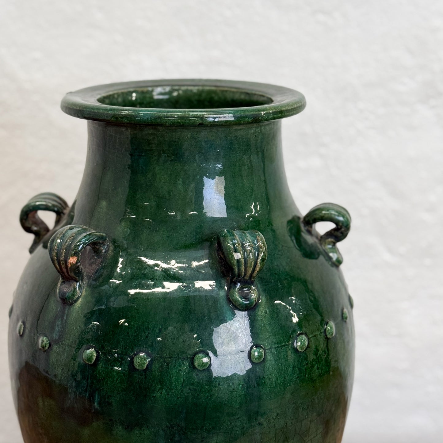 Green Handled Taper Vase I