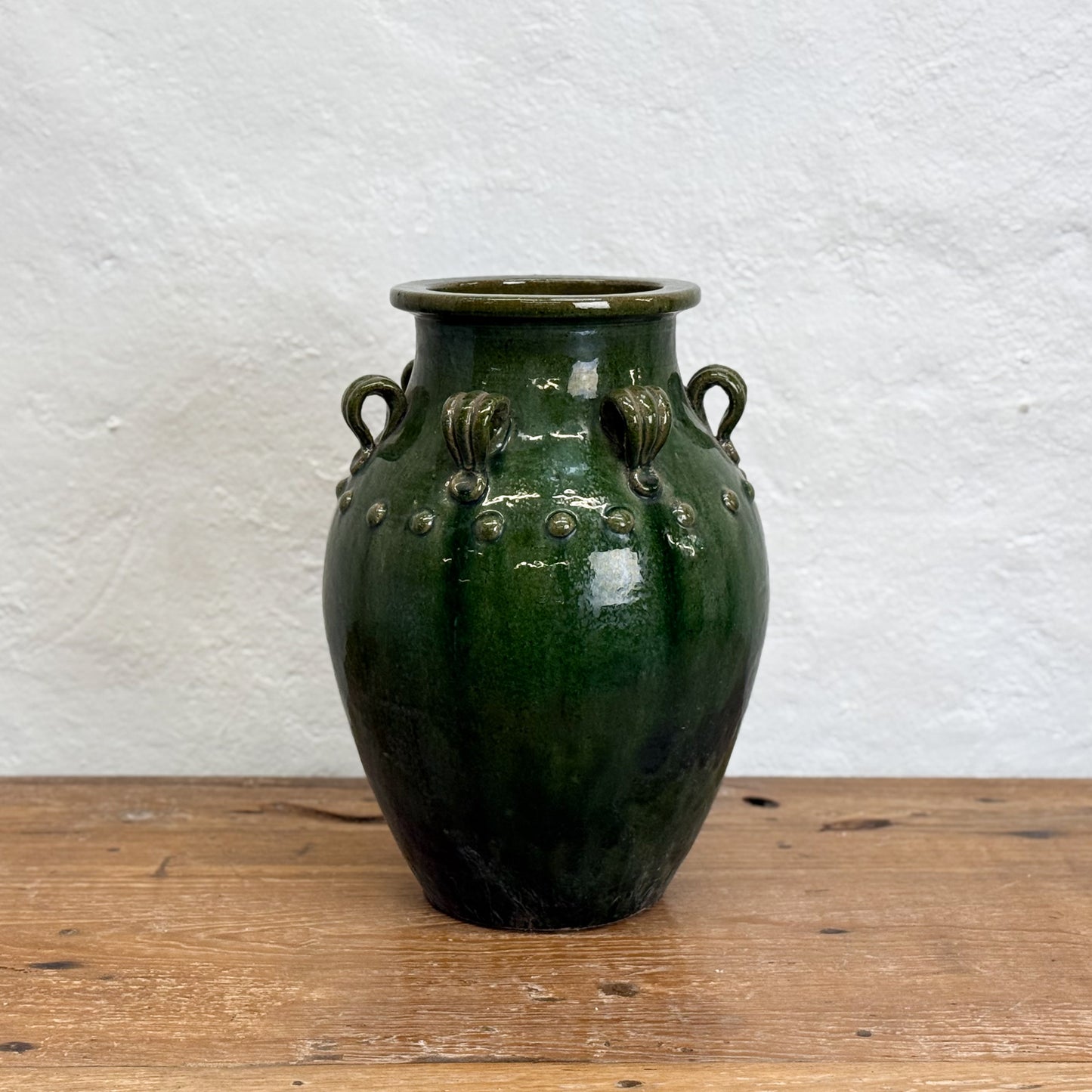 Green Handled Taper Vase II