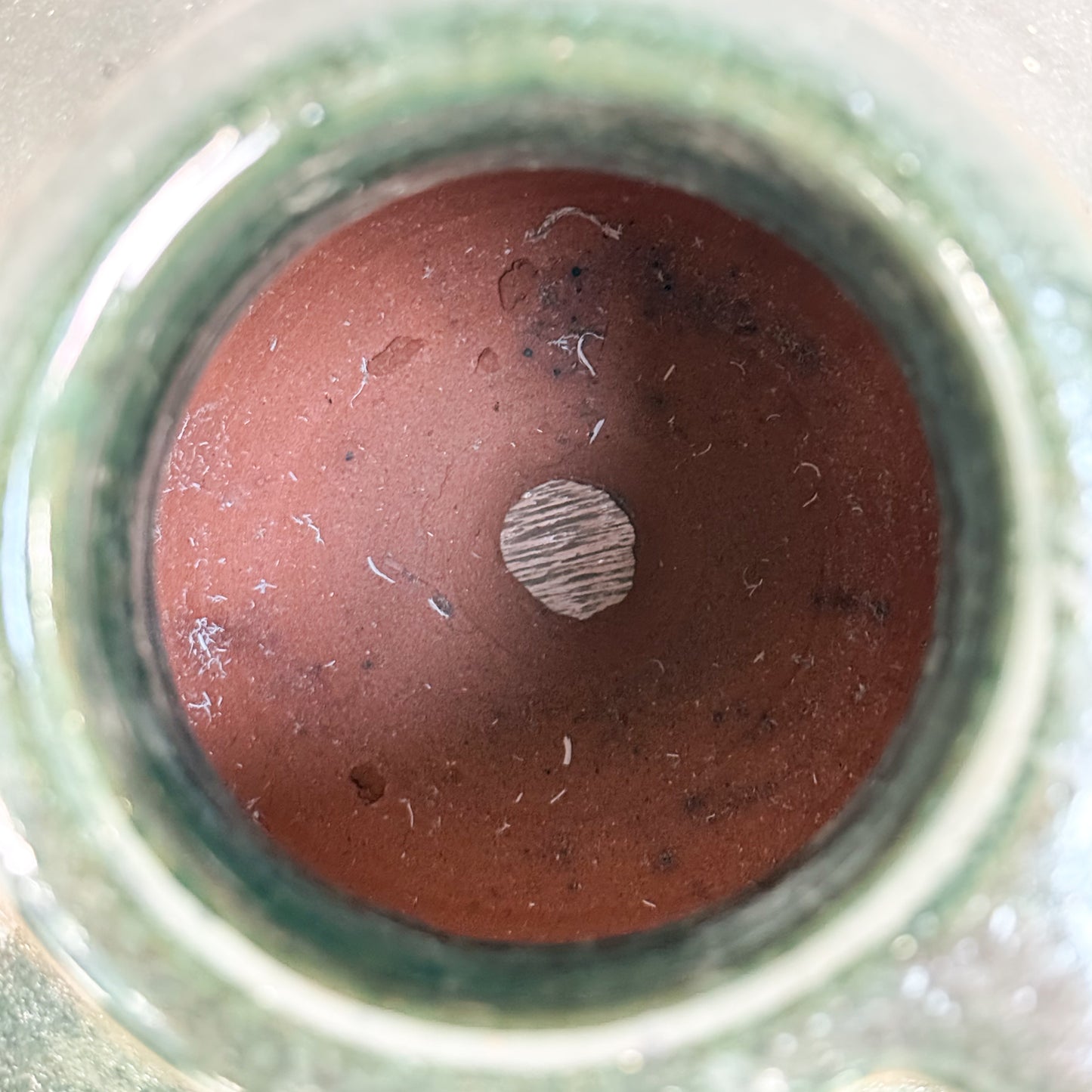 Glazed Terracotta Carafe