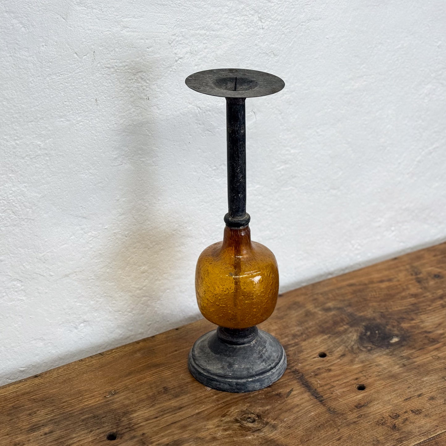 Glass Bulb Candle Stick