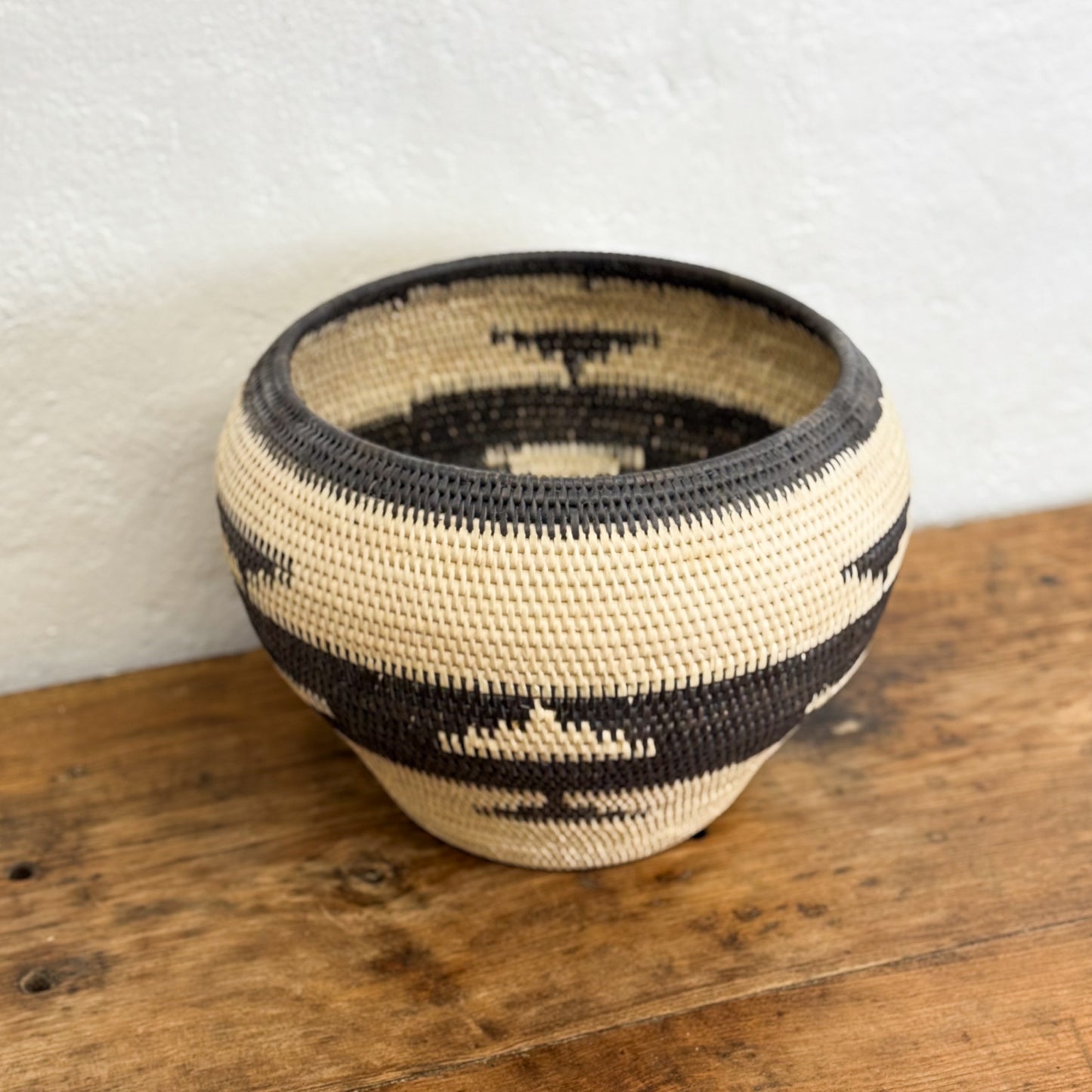 Small Patterned Lombok Basket