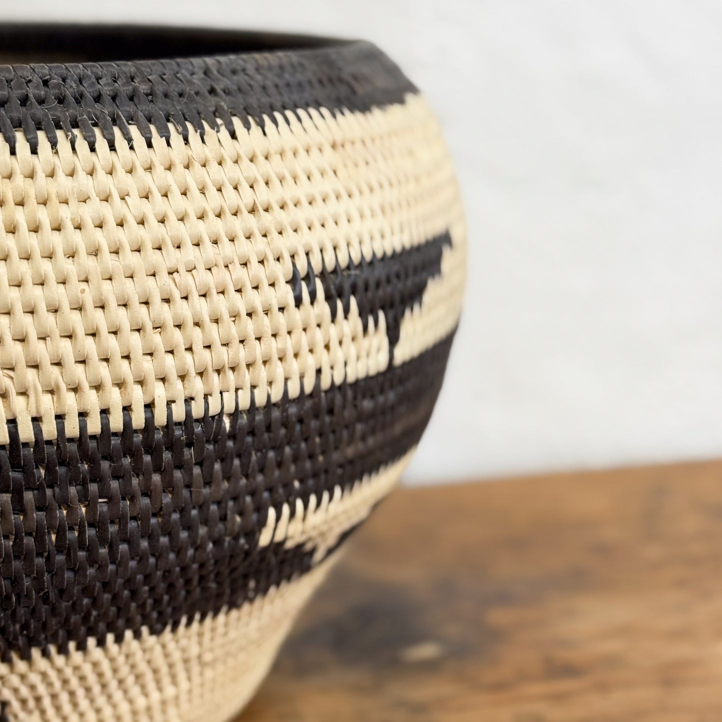 Small Patterned Lombok Basket