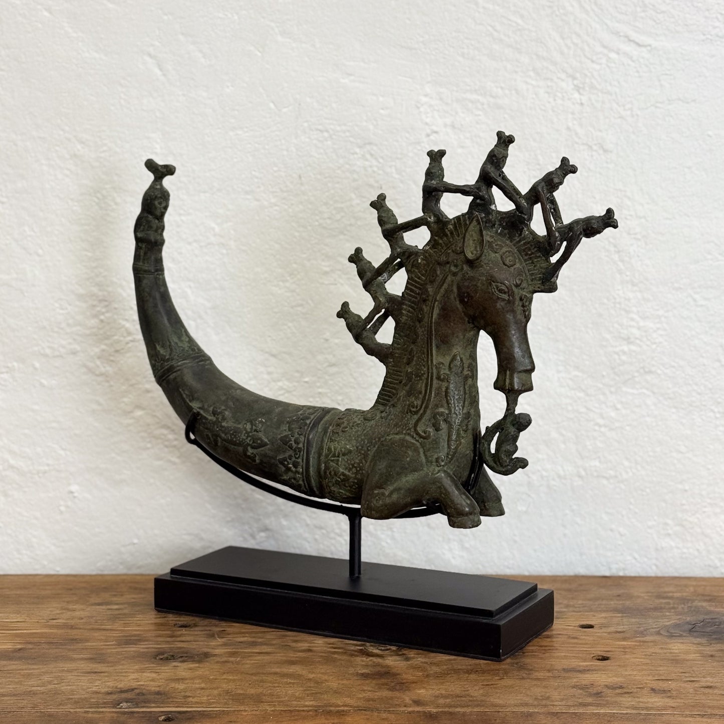 Large Bronze Seahorse