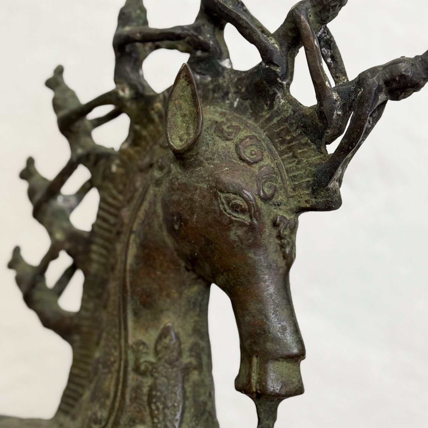 Large Bronze Seahorse
