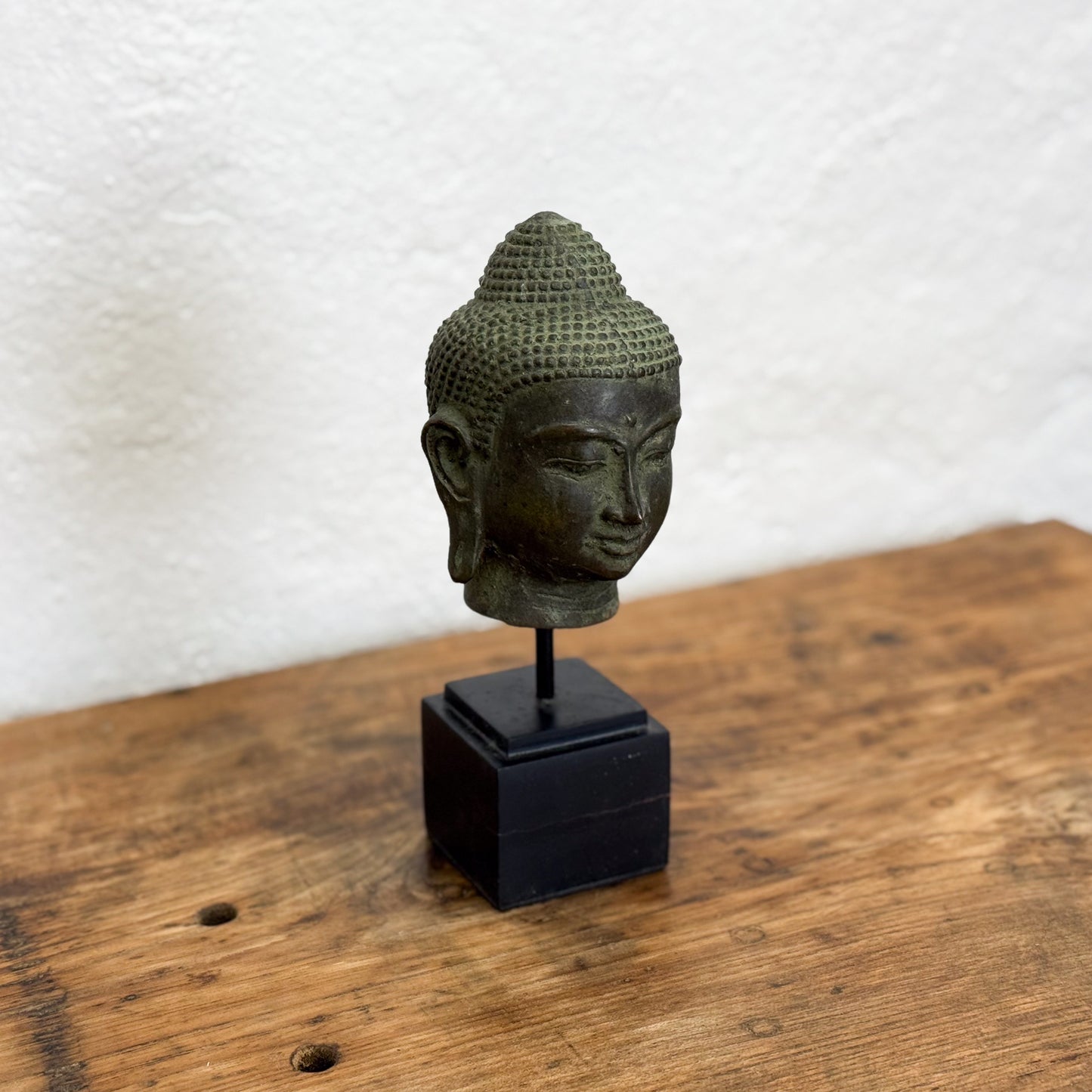 Bronze Buddha Head I