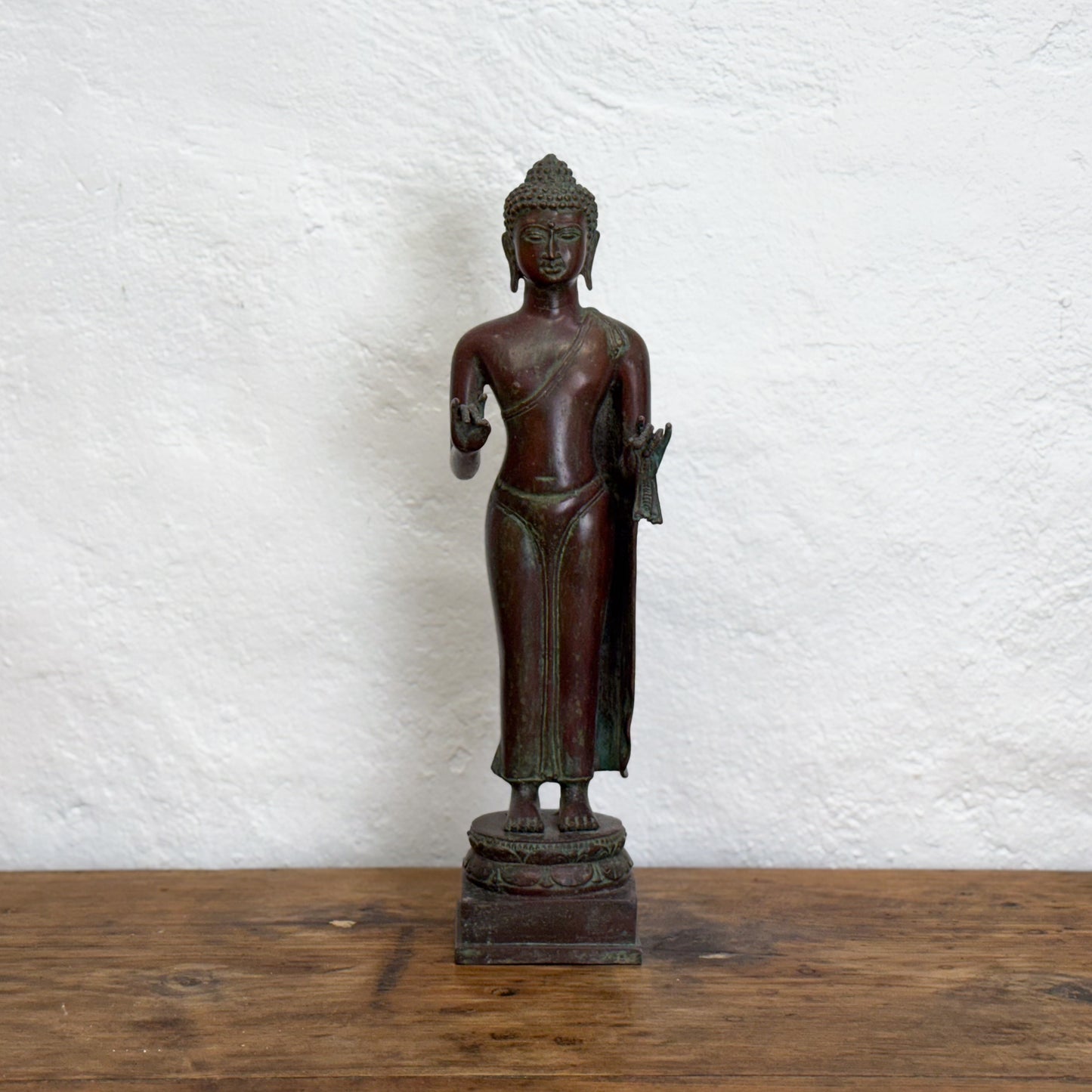 Standing Bronze Buddha