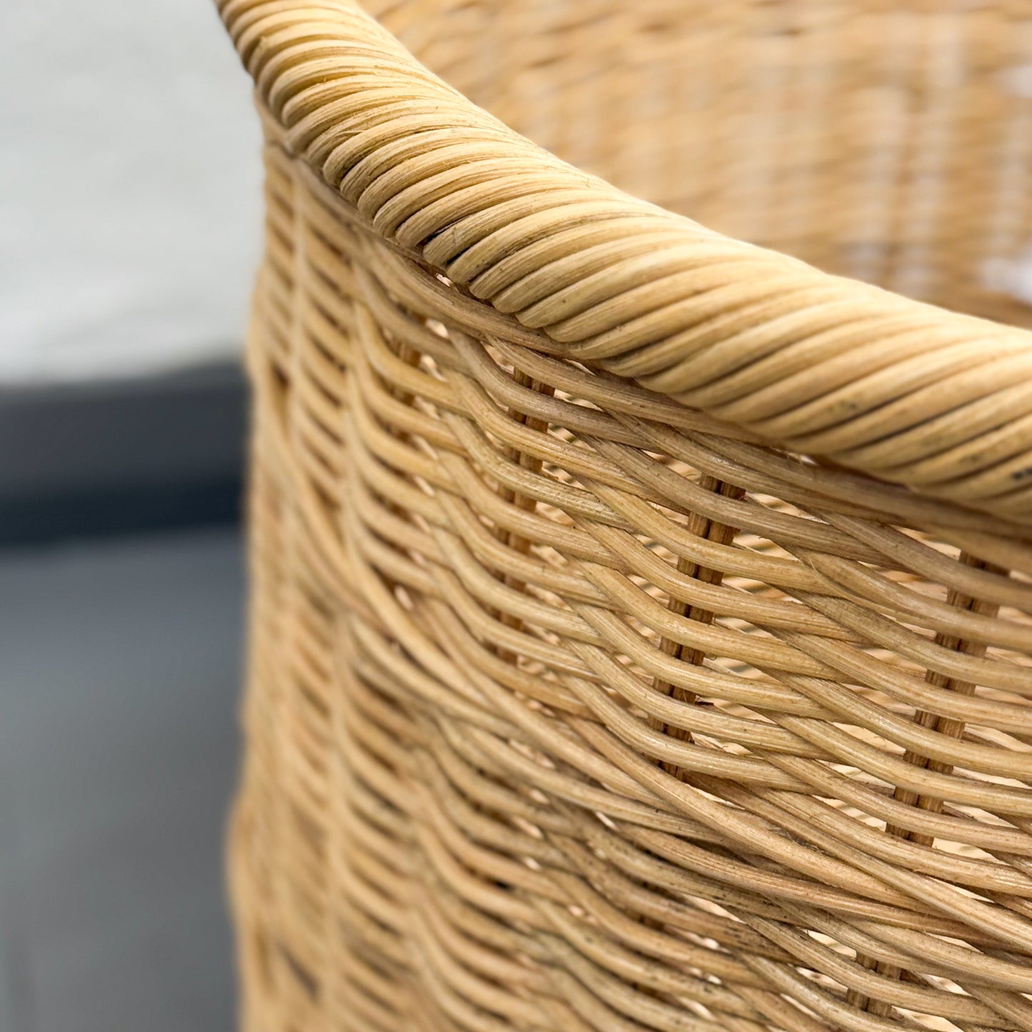 Round Wicker Basket