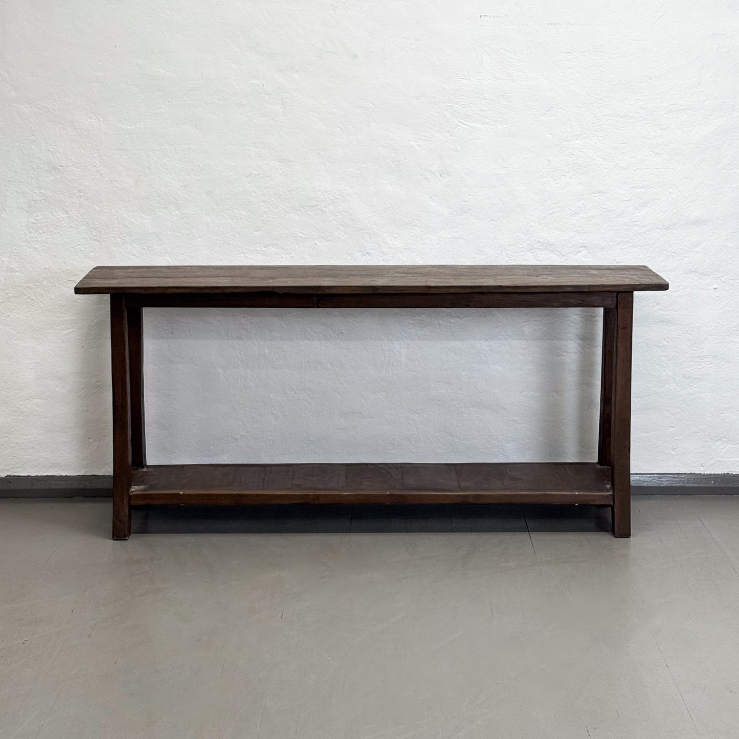Console Table with Shelf