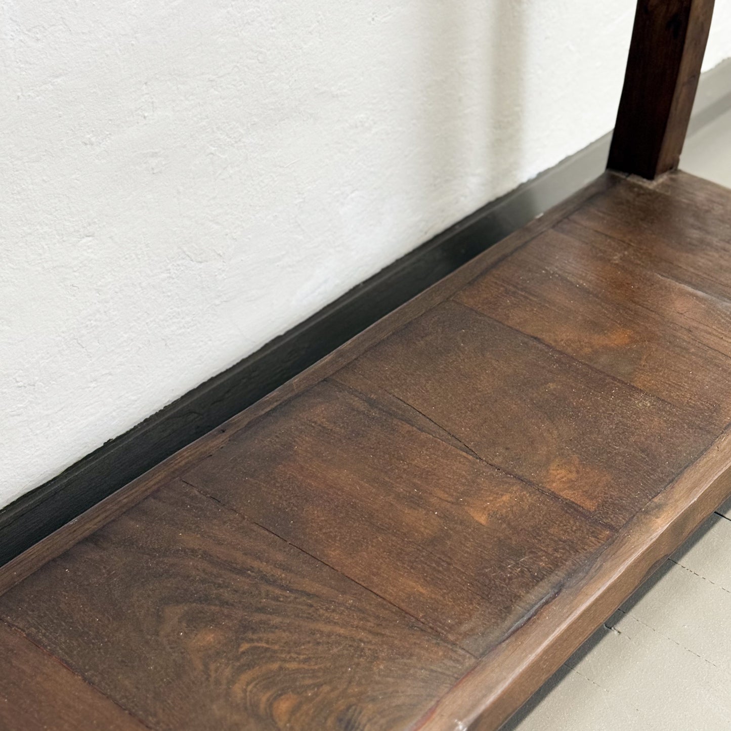 Console Table with Shelf