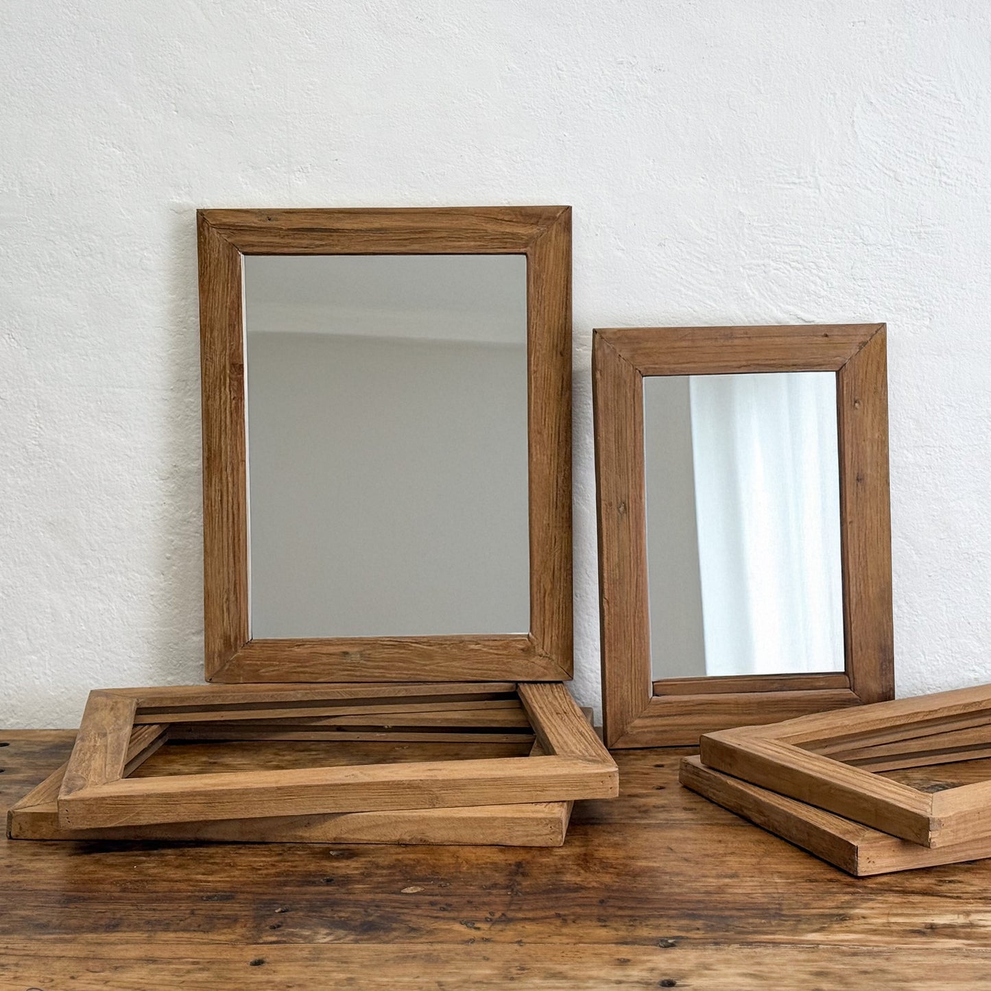 Reclaimed Timber Frame Mirror