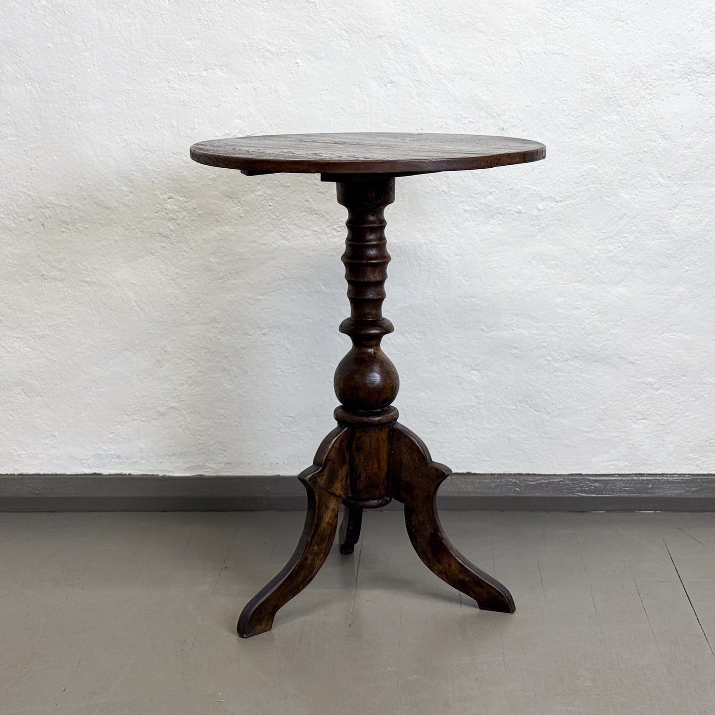 Small Vintage Pedestal Table
