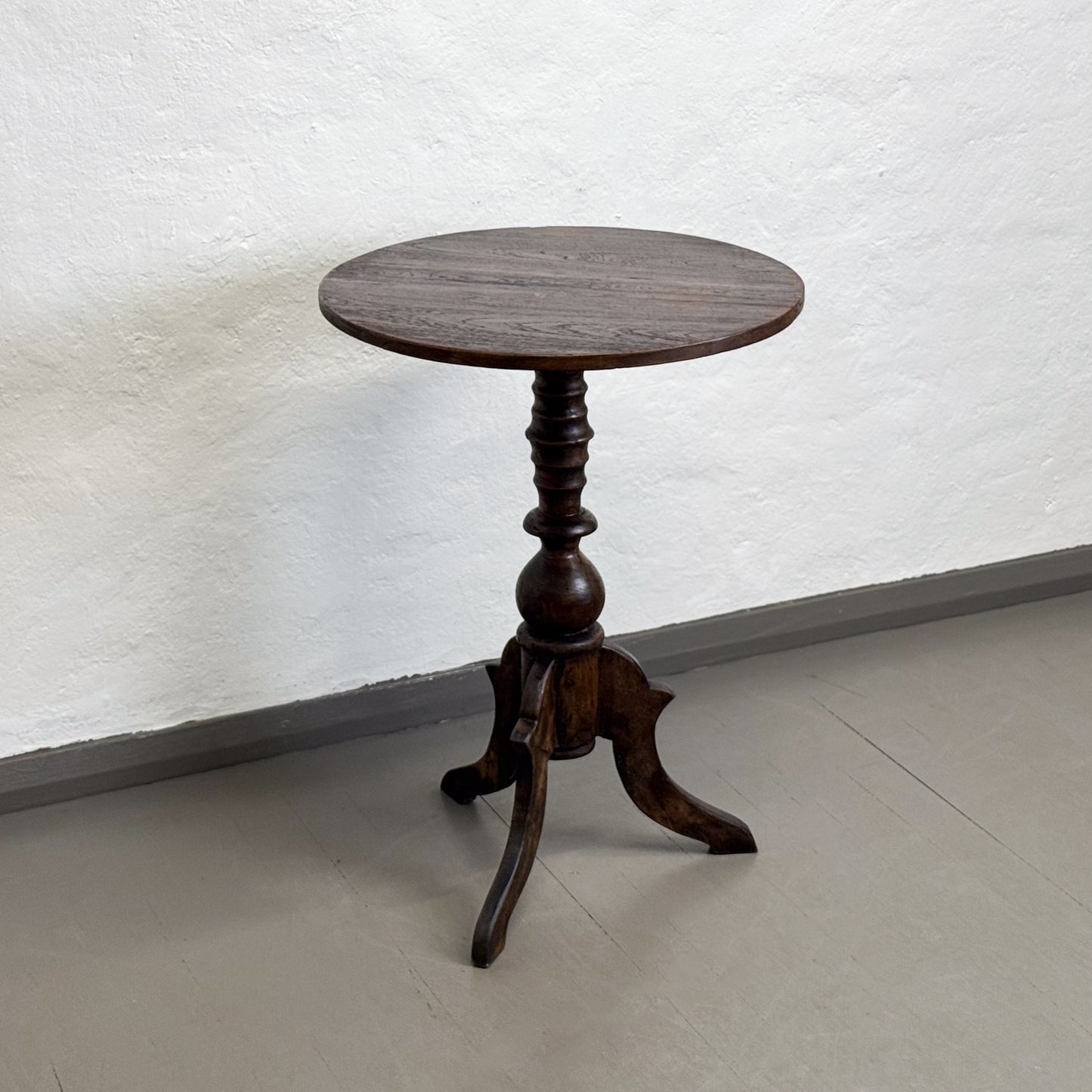 Small Vintage Pedestal Table
