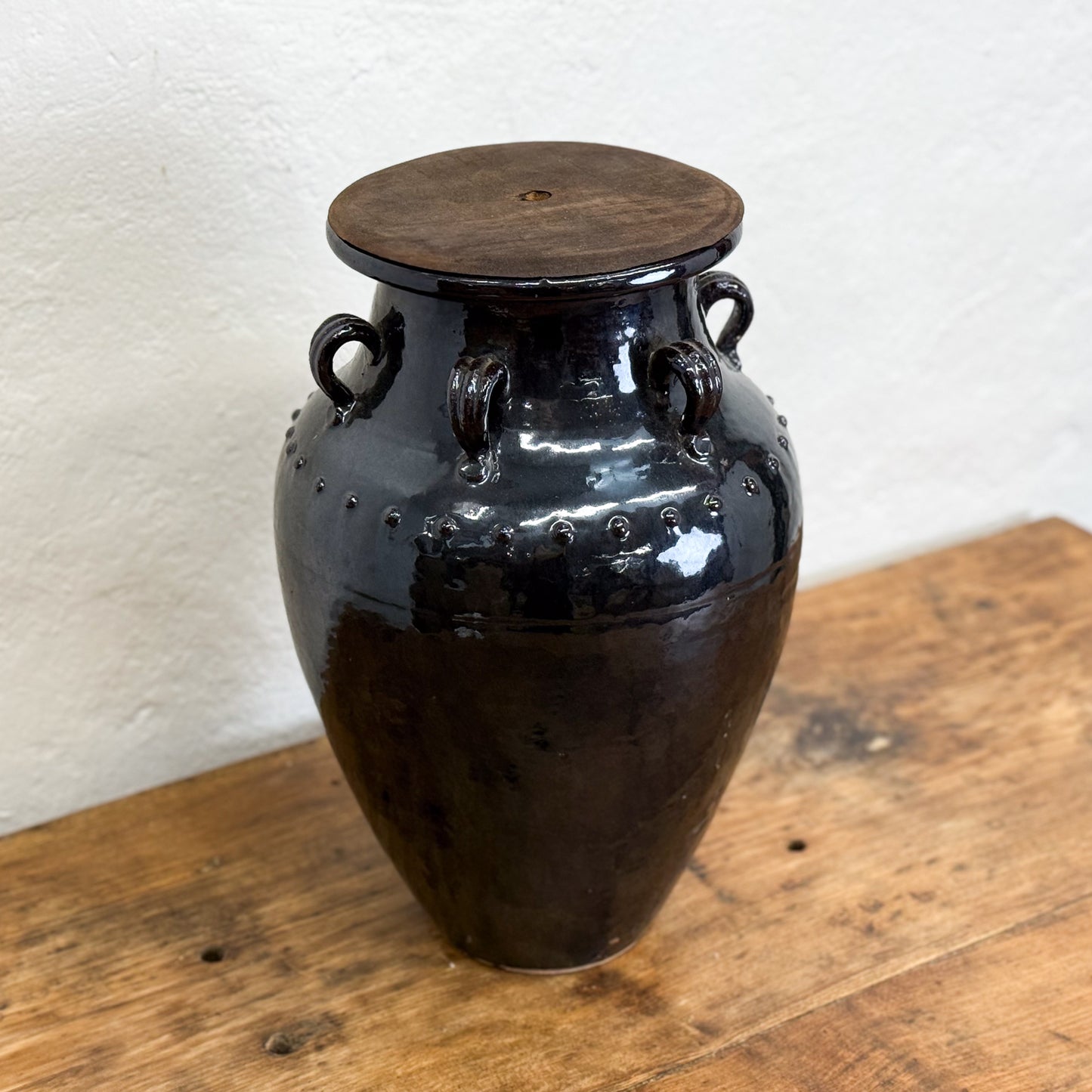 Ceramic Pot with Handles
