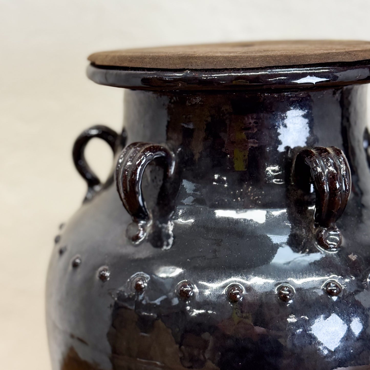 Ceramic Pot with Handles