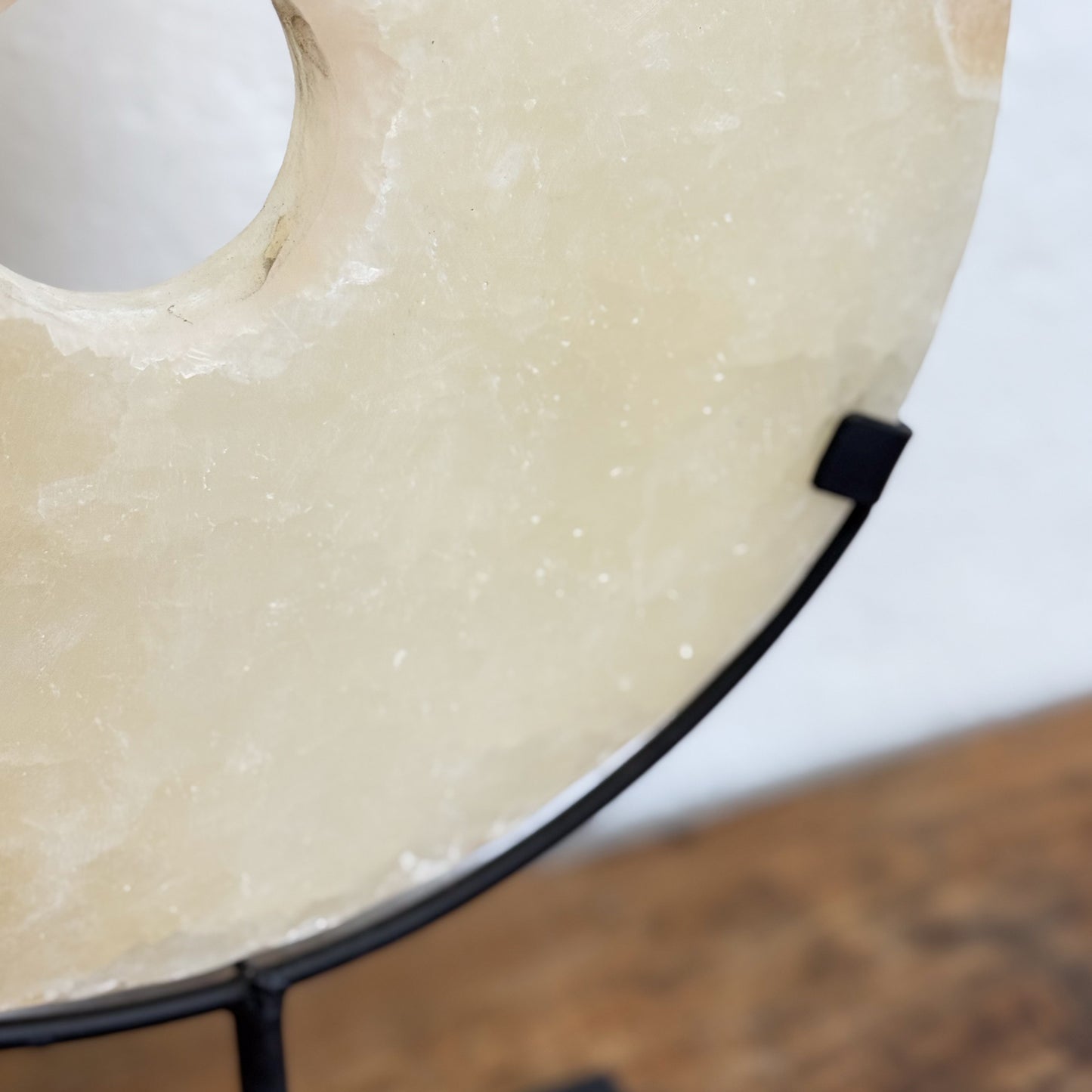 Large Onyx Disc on Stand