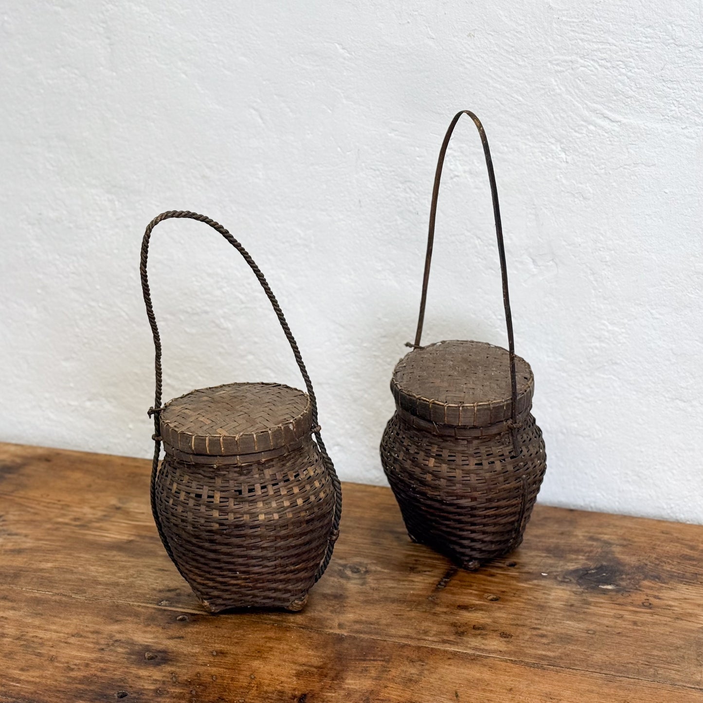 Rattan Fish Trap Bag
