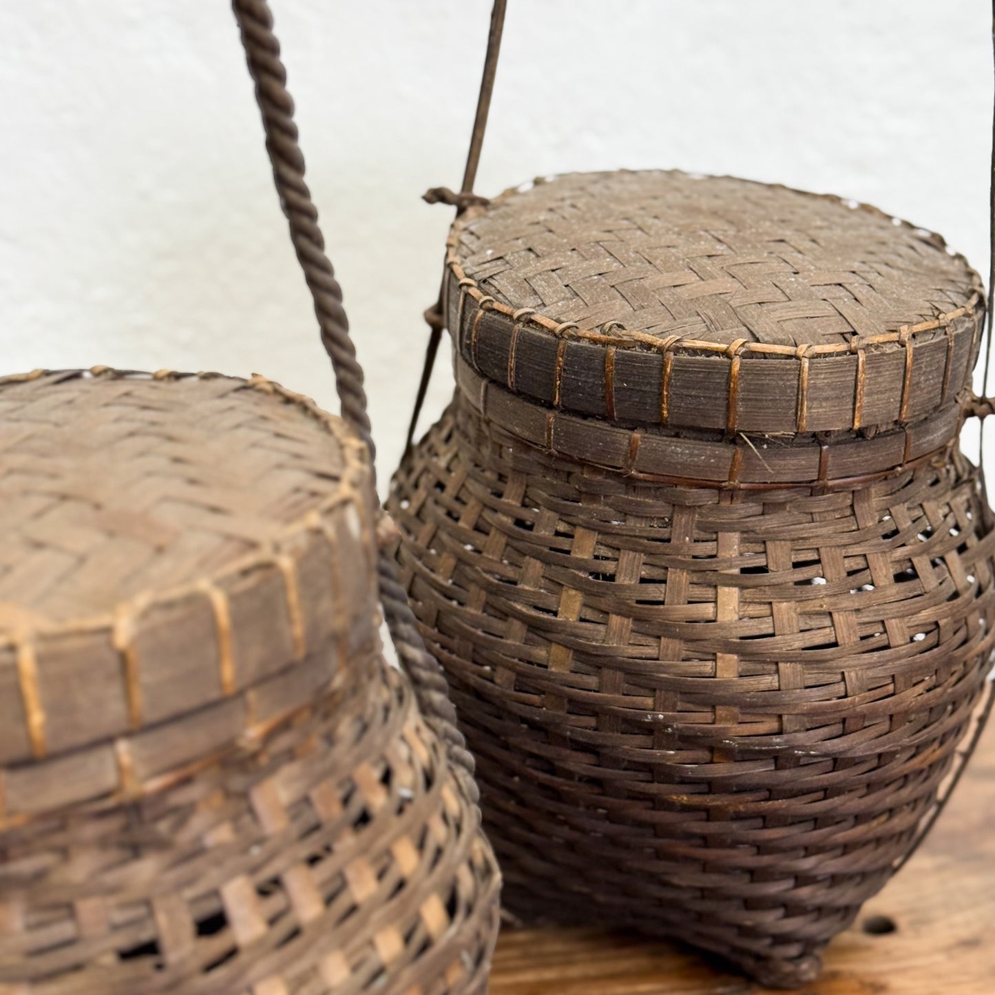 Rattan Fish Trap Bag
