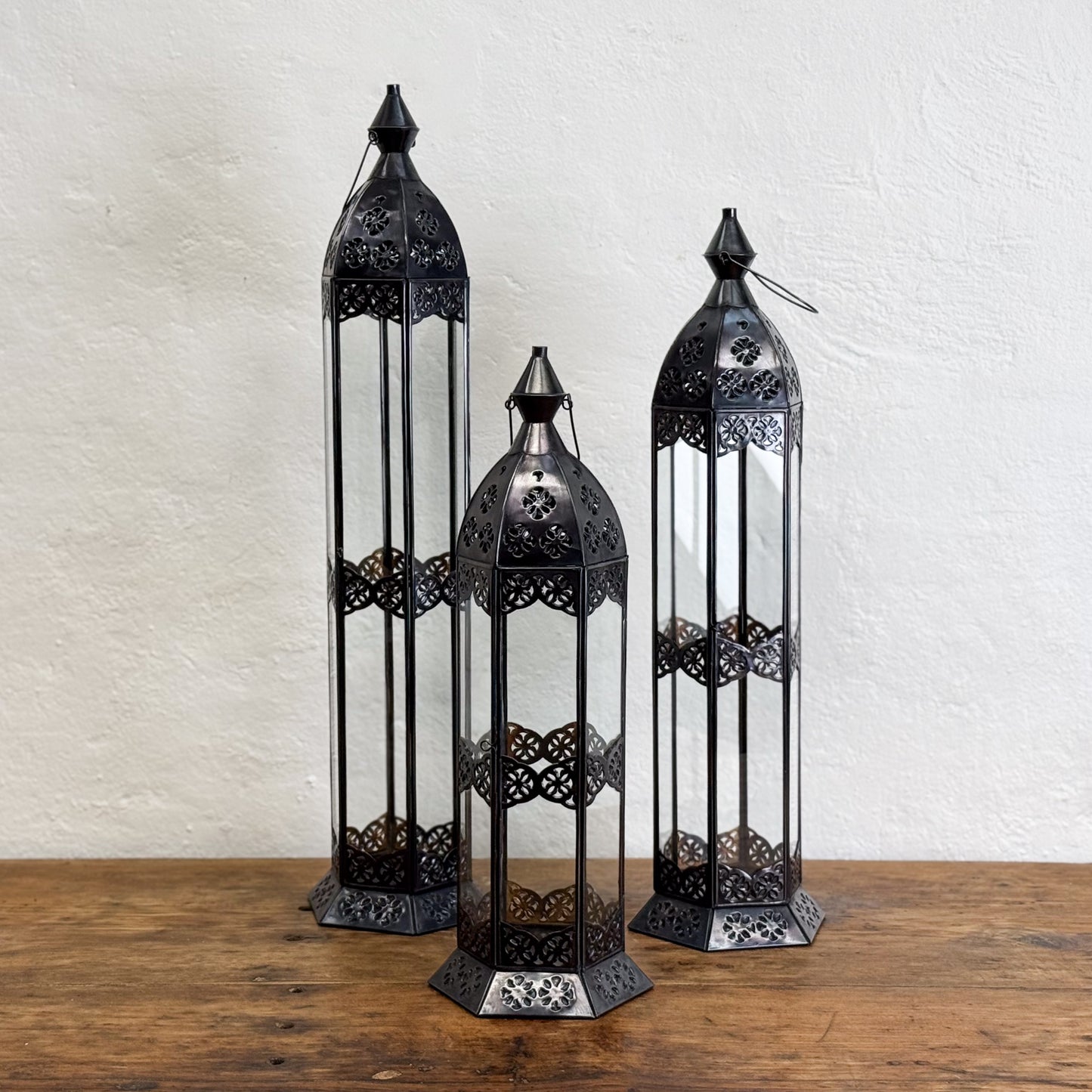 Pierced Hexagonal Lantern