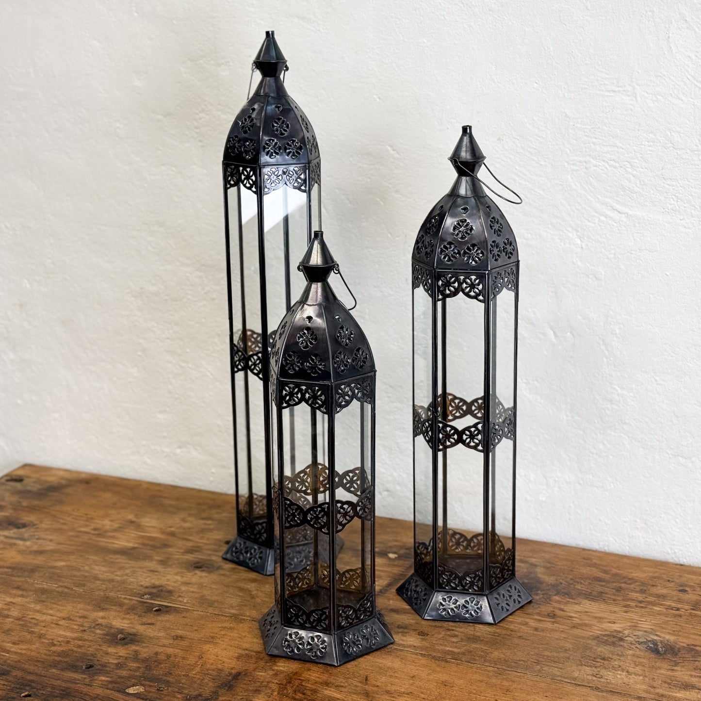 Pierced Hexagonal Lantern