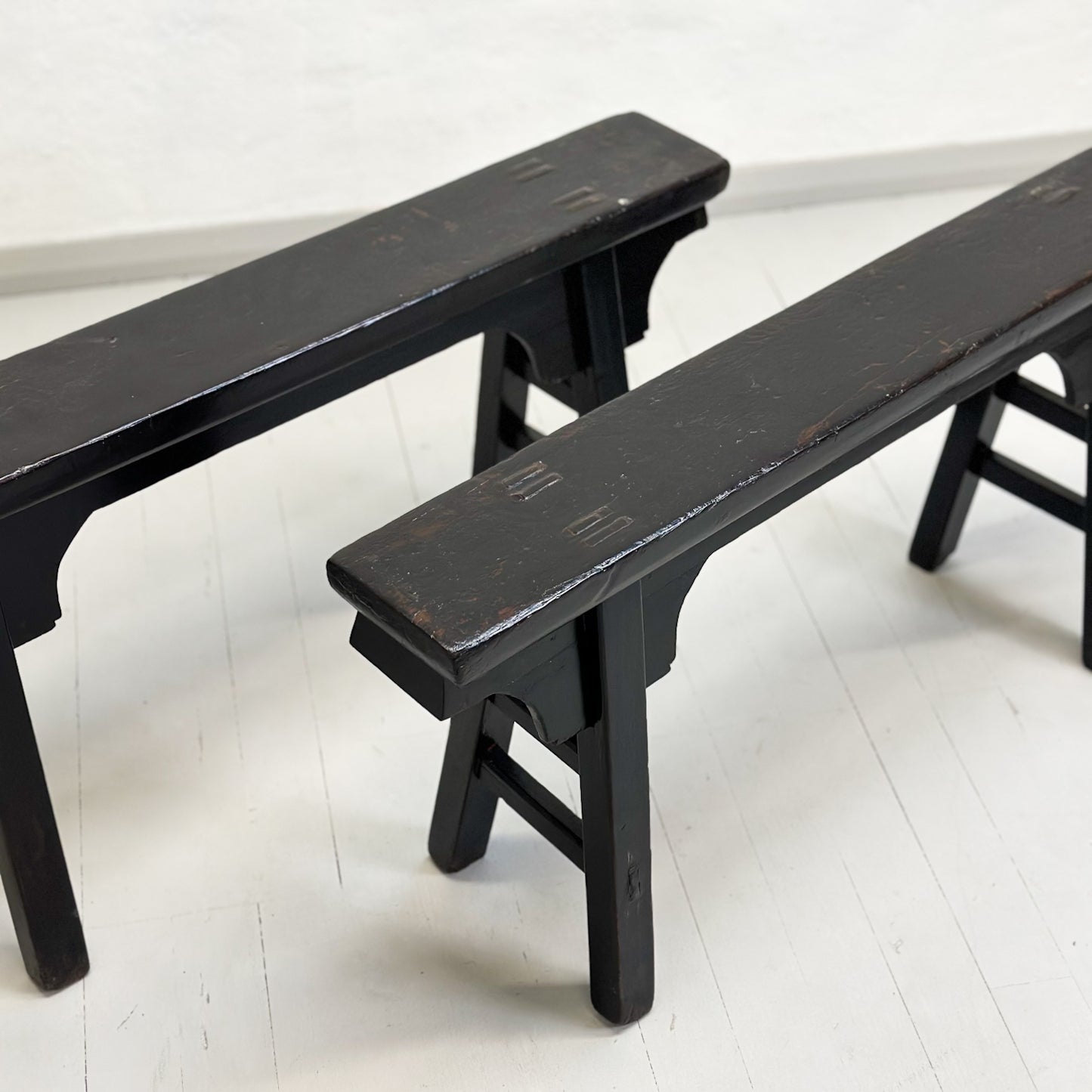 Rustic Lacquered Bench