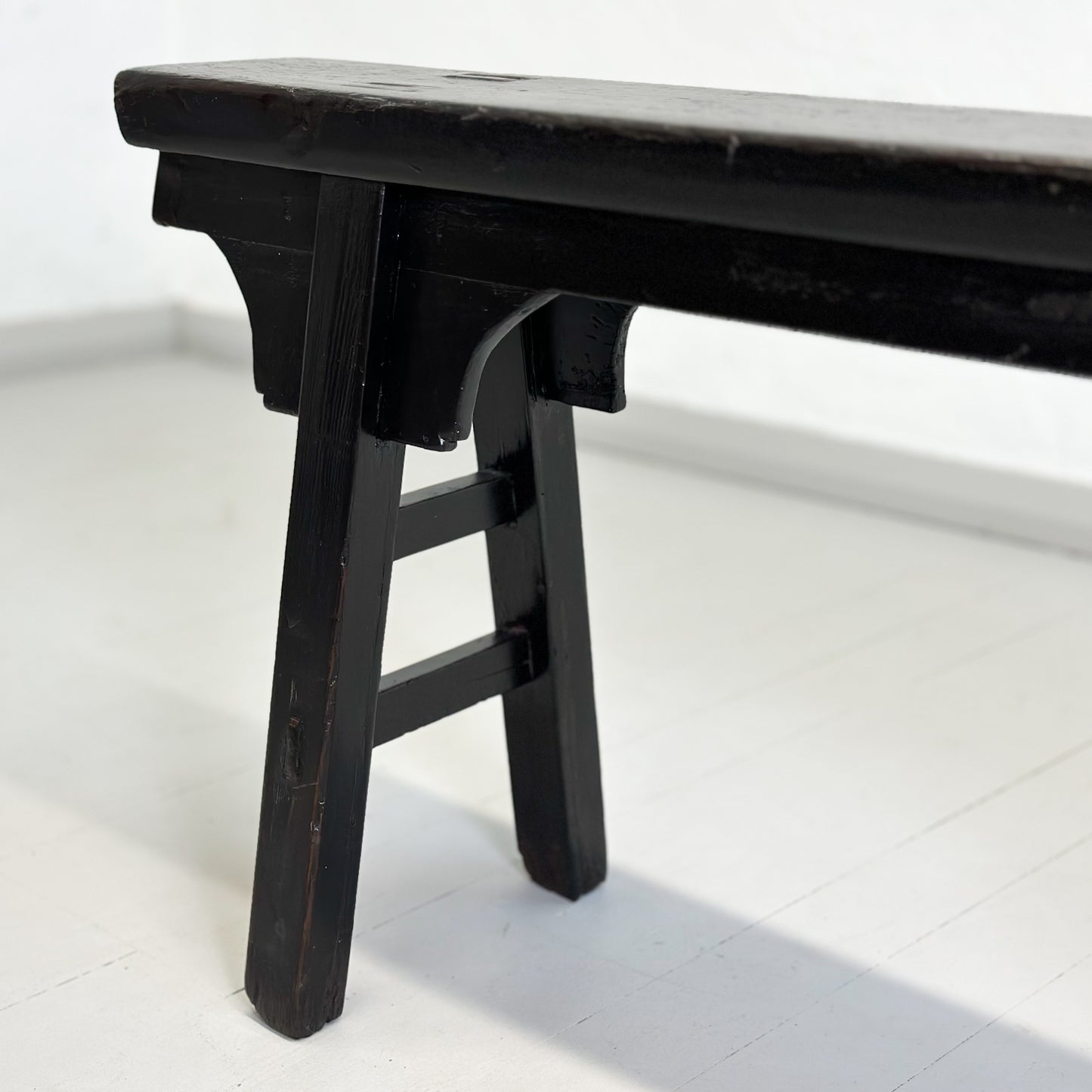 Rustic Lacquered Bench