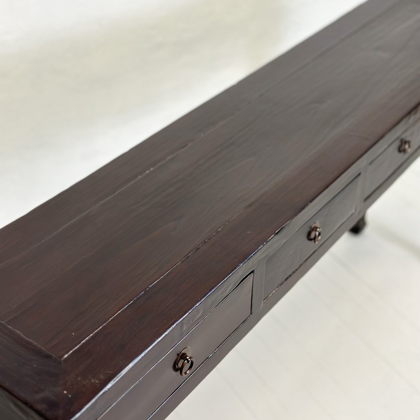 Simple 4 Drawer Console Table