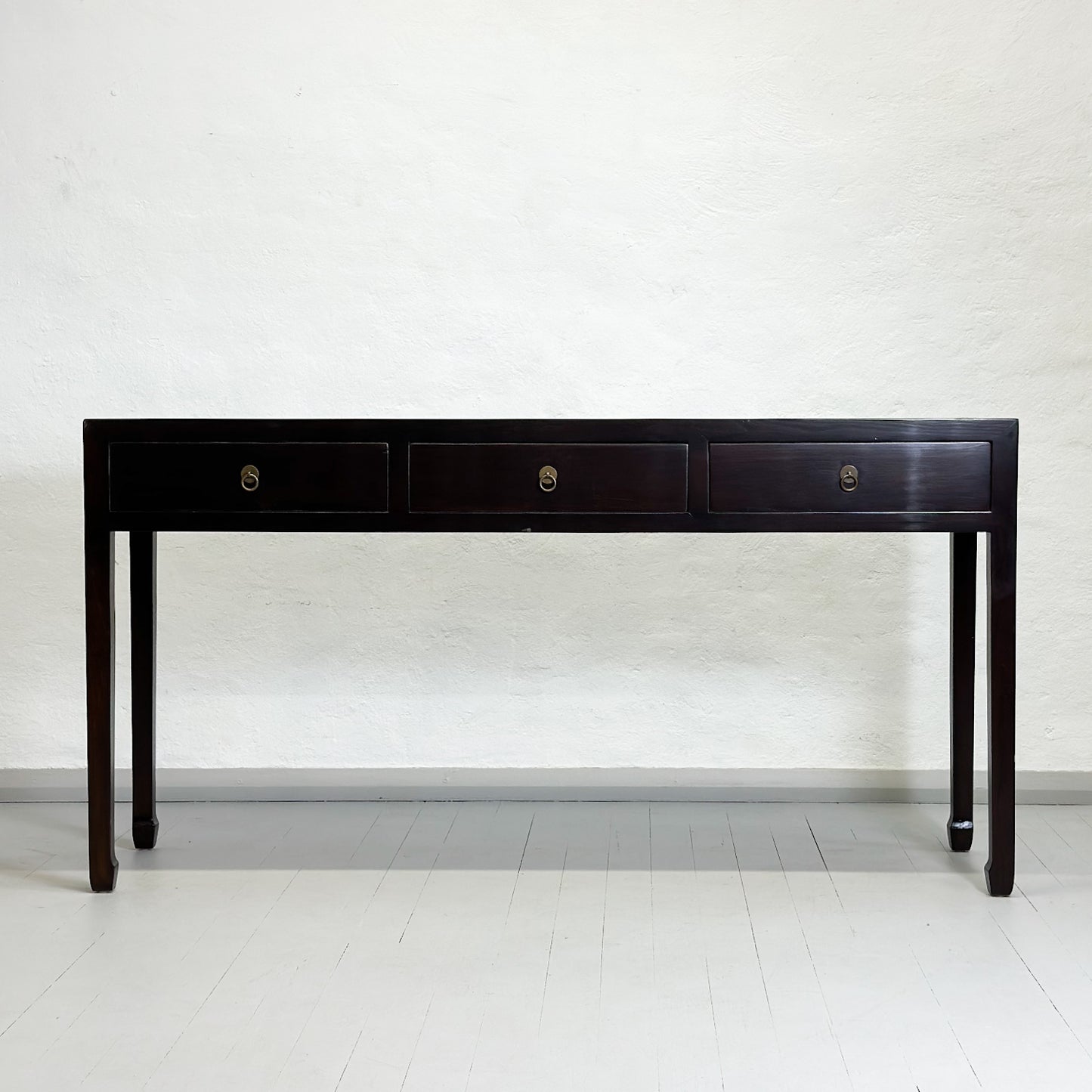 3 Drawer Elm Console