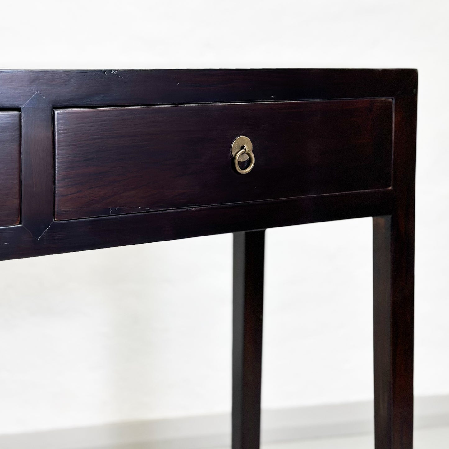 3 Drawer Elm Console