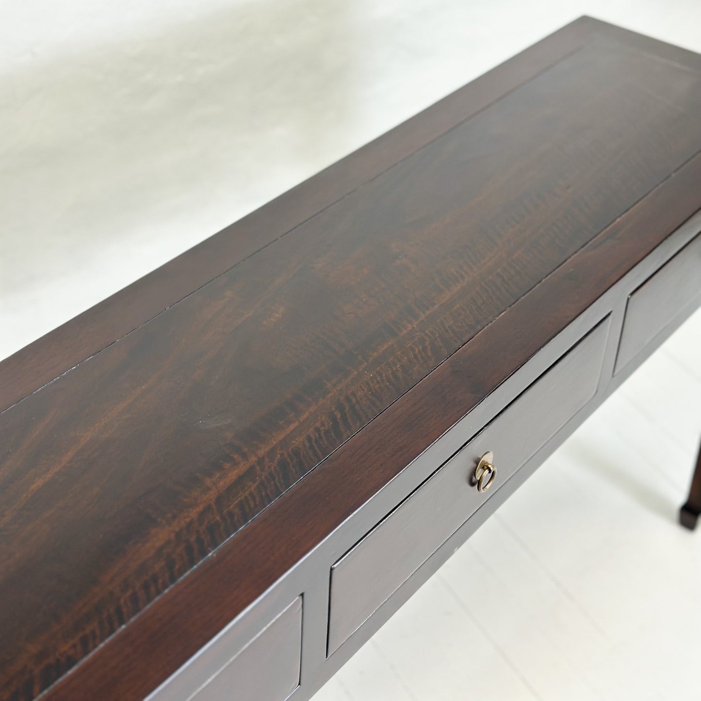 3 Drawer Elm Console