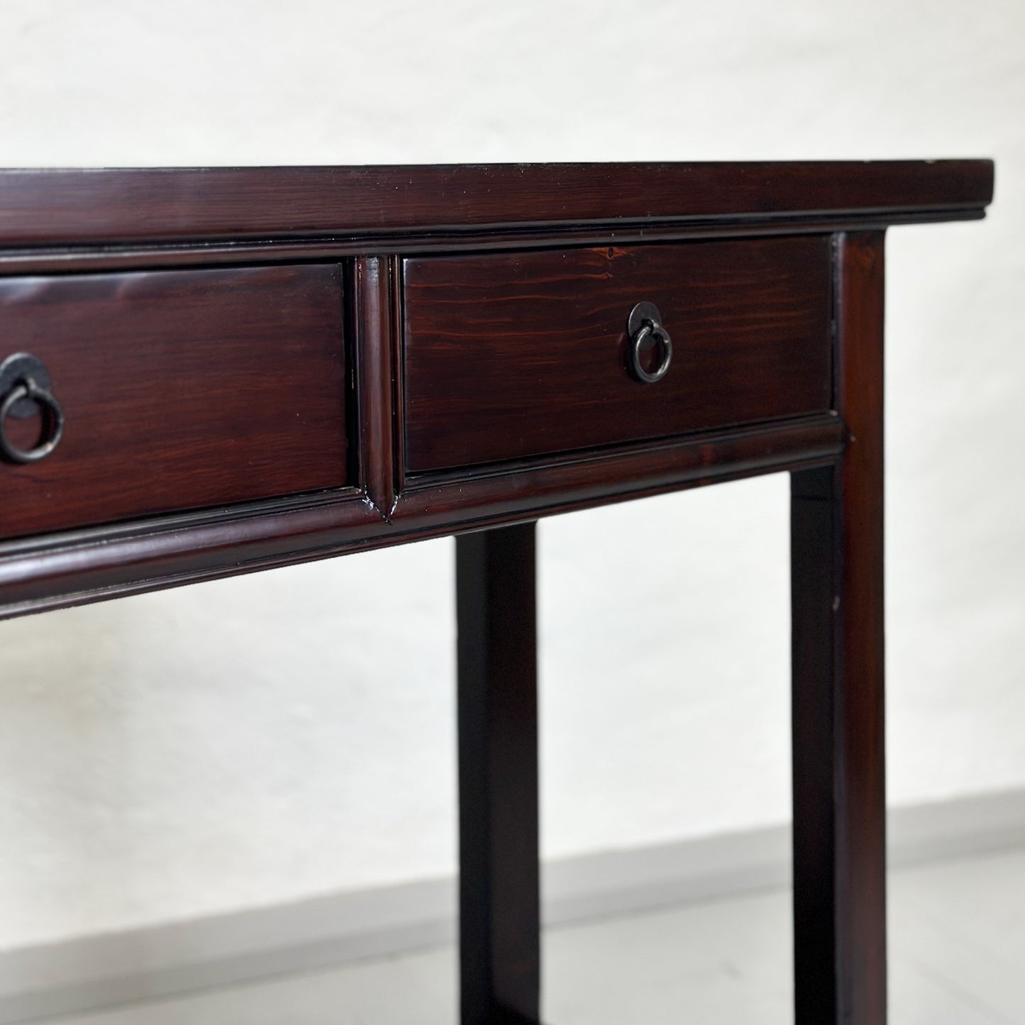 3 Drawer Console with Shelf