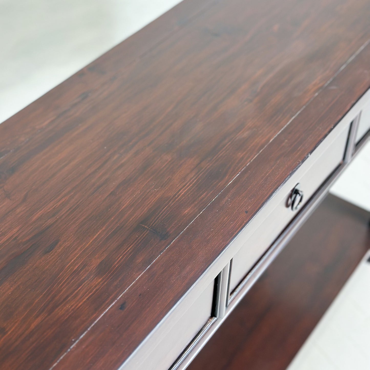 3 Drawer Console with Shelf