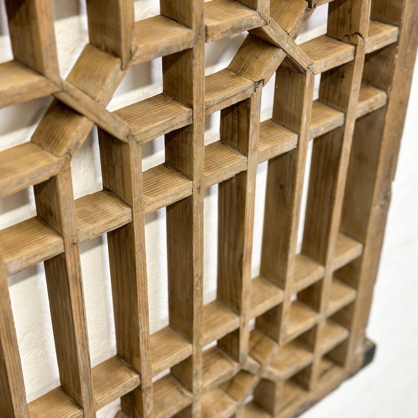 Large Vintage Chinese Window Screen