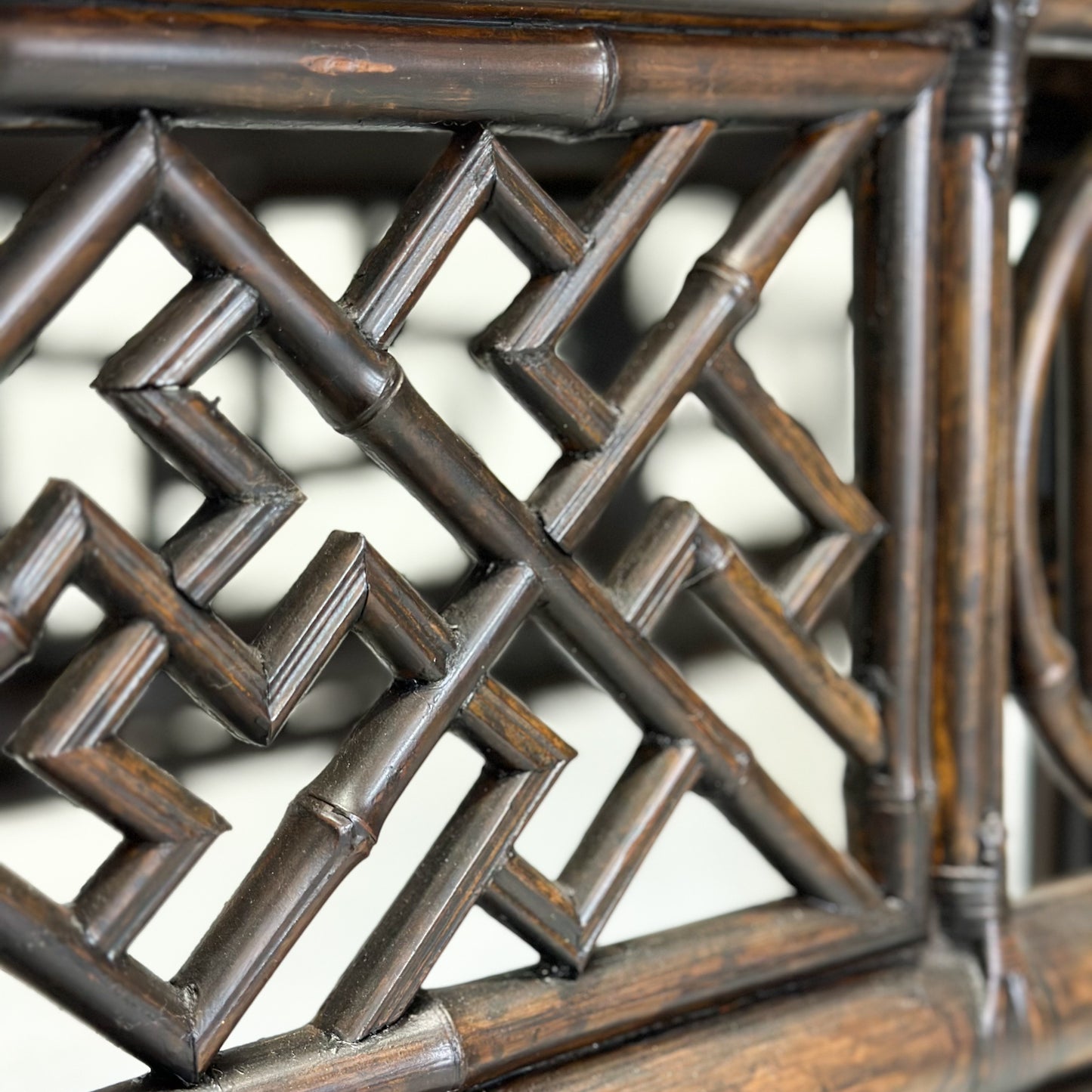 Vintage Bamboo Table